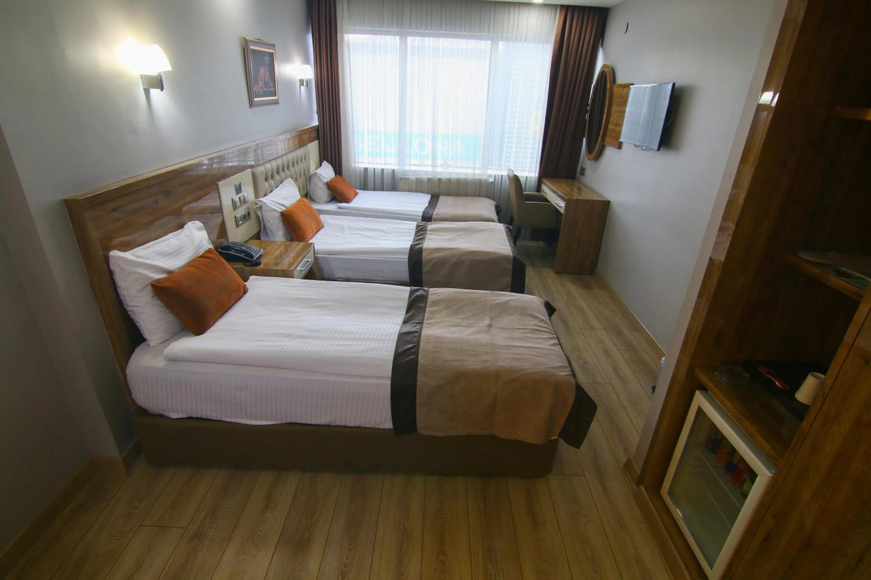 Bed in Grand Zara Hotel