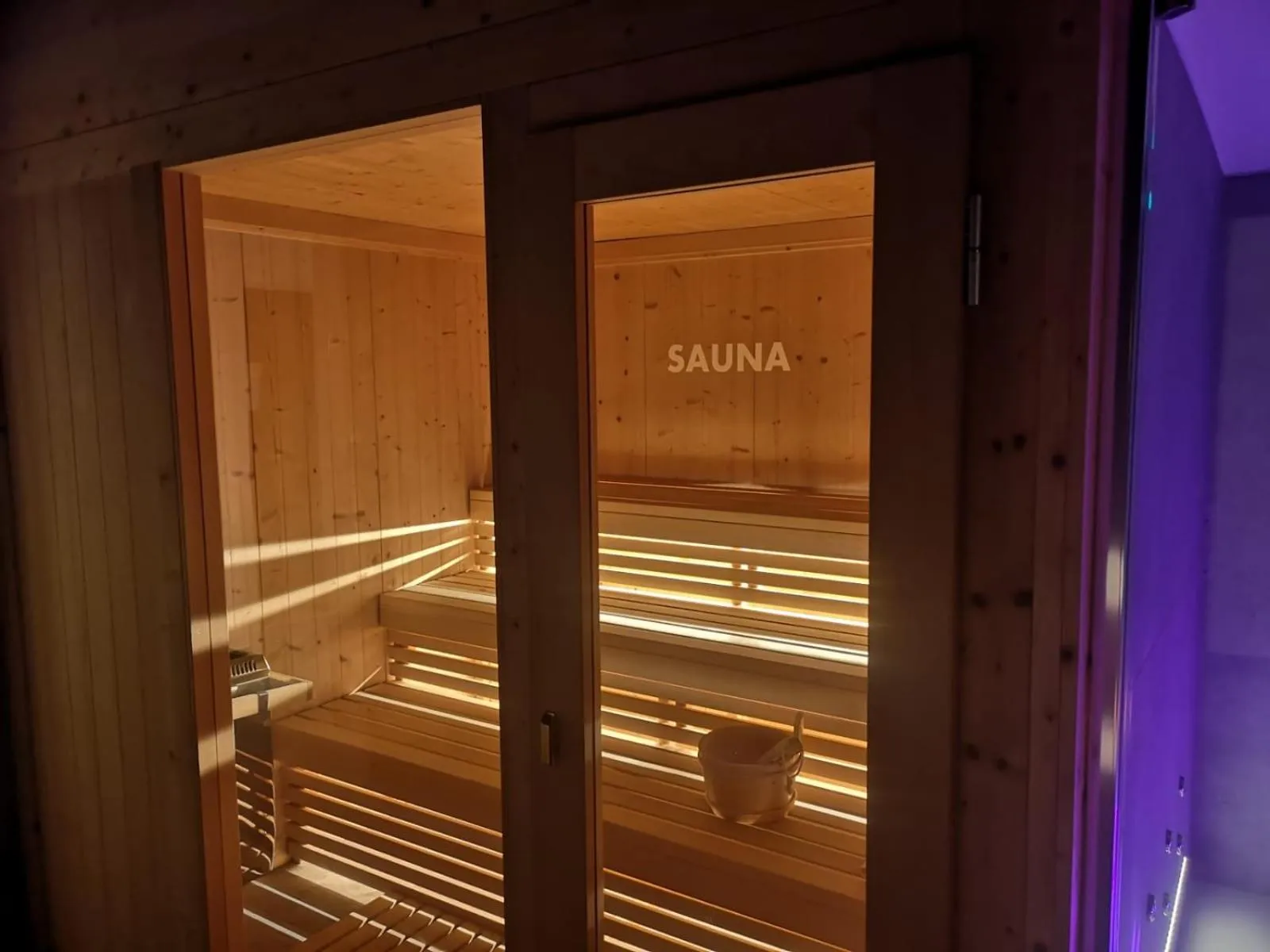 Sauna in Ancora Sport Resort Hotel