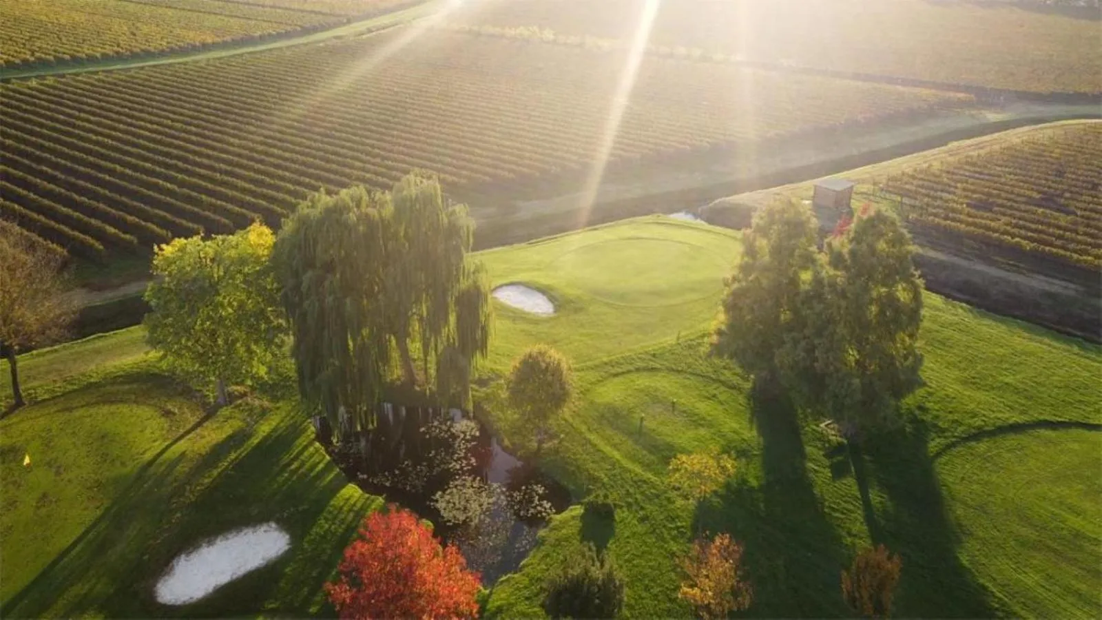 Golfcourse in Ancora Sport Resort Hotel