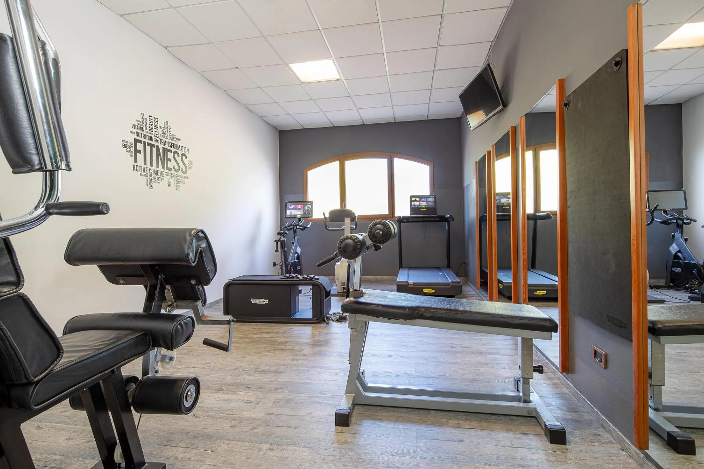 Fitness centre/facilities in Ancora Sport Resort Hotel