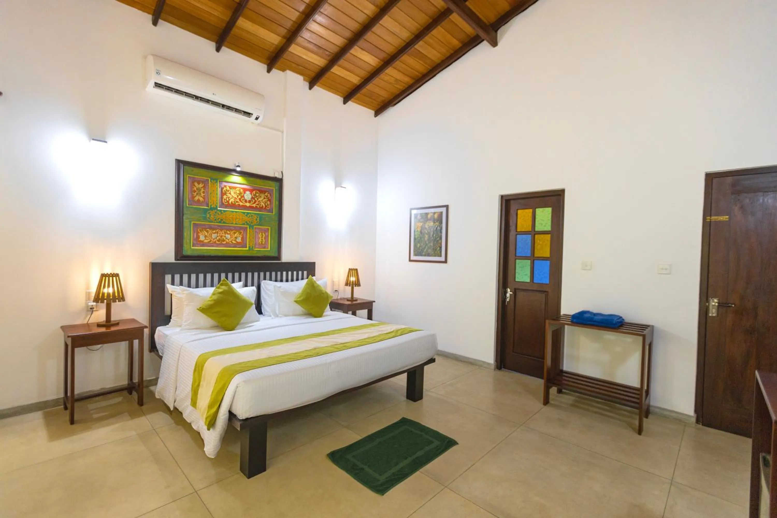 Bed in THE Mangrove cave Hotel