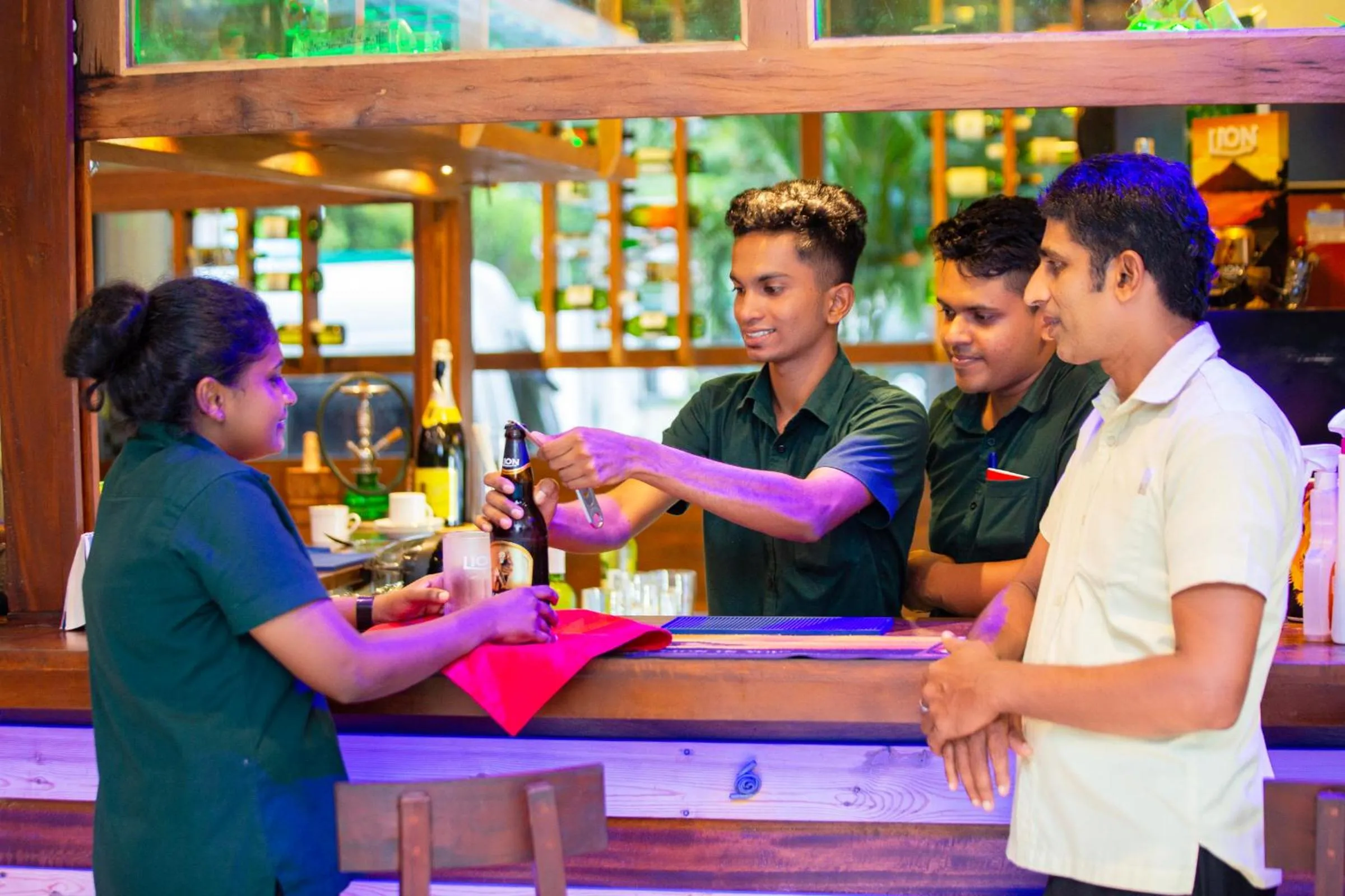 Staff in THE Mangrove cave Hotel