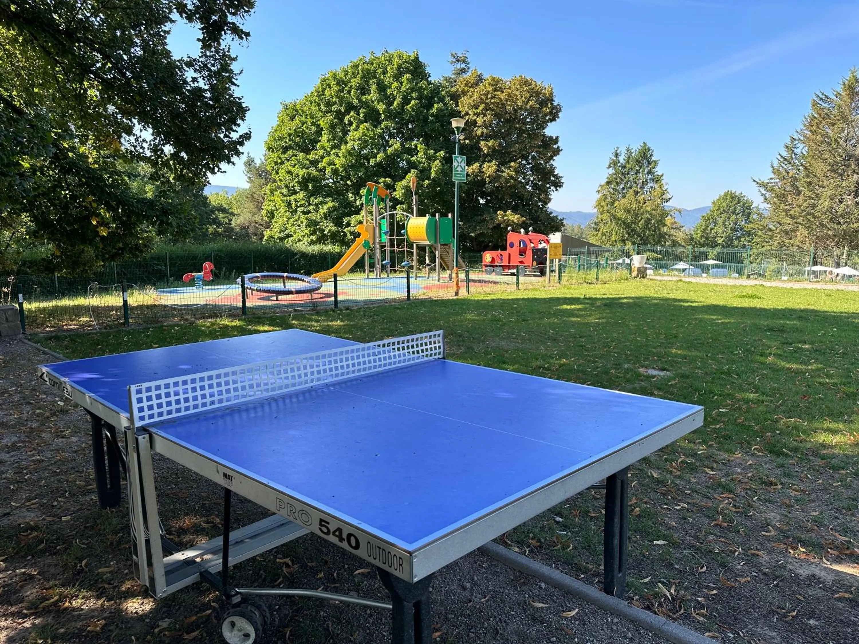 Children play ground in Hôtel Parc Les Cigognes - Albé