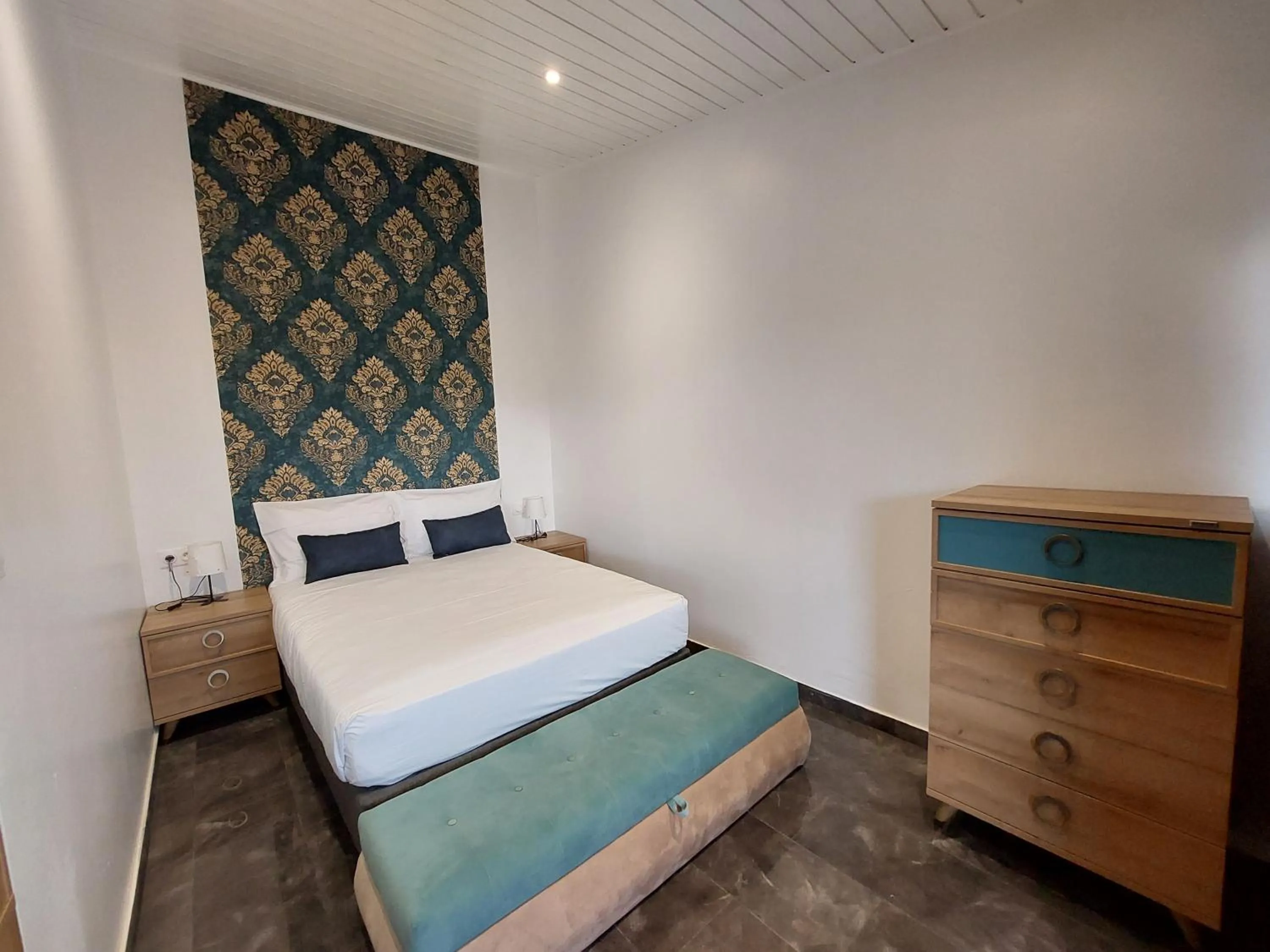 Bed in Hôtel Parc Les Cigognes - Albé