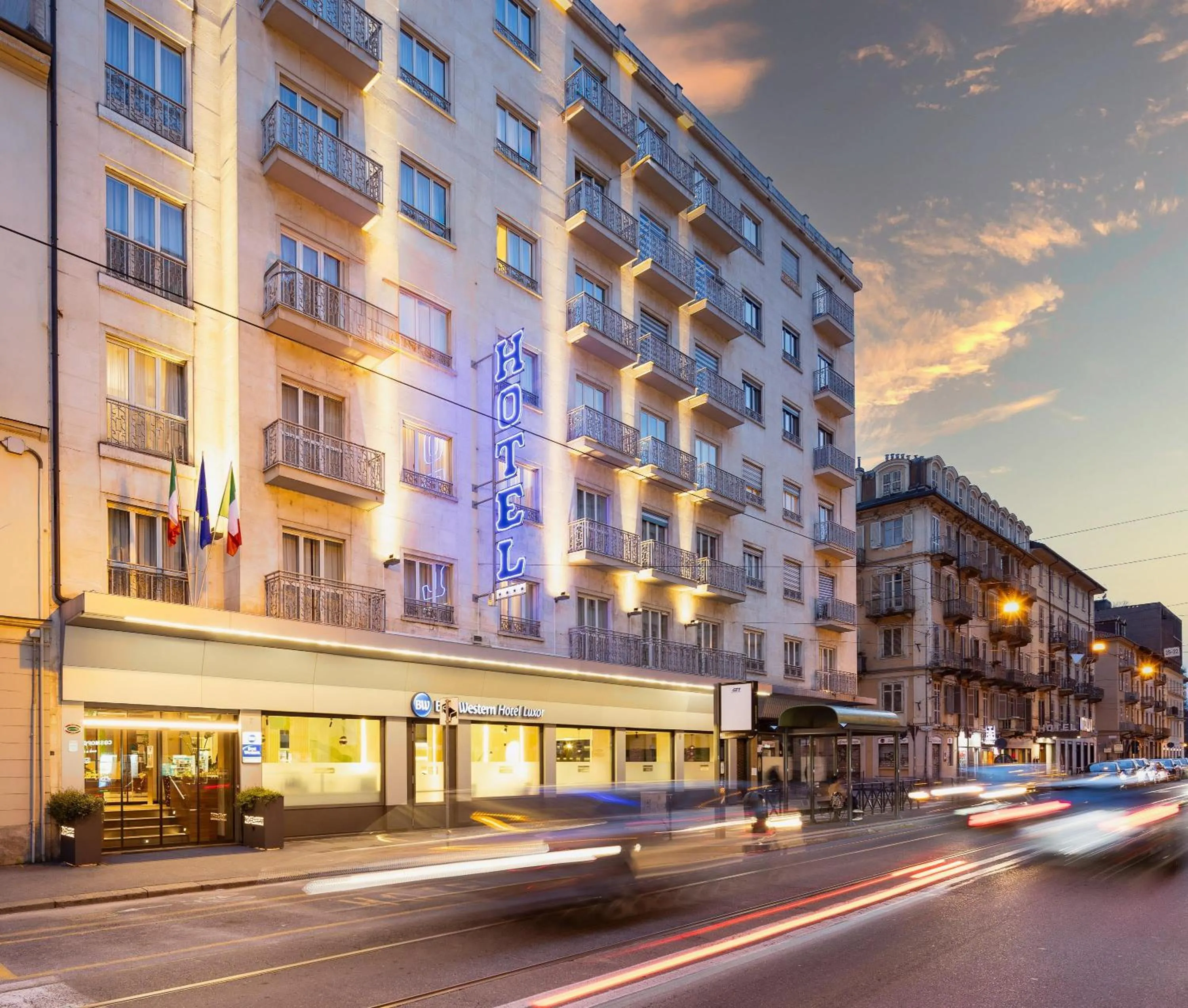 Property building in Best Western Hotel Luxor