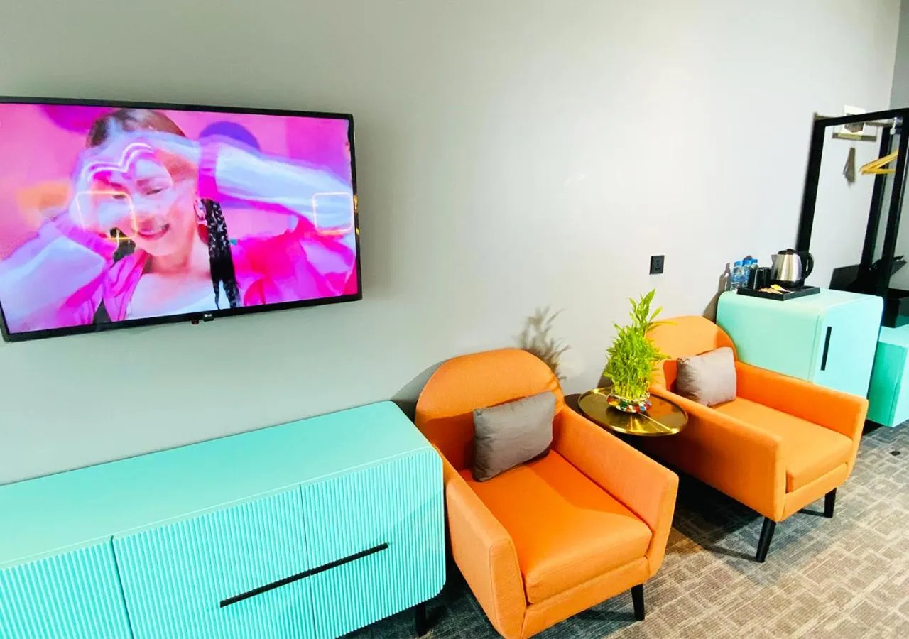 Seating area in Siha Treasure Hotel