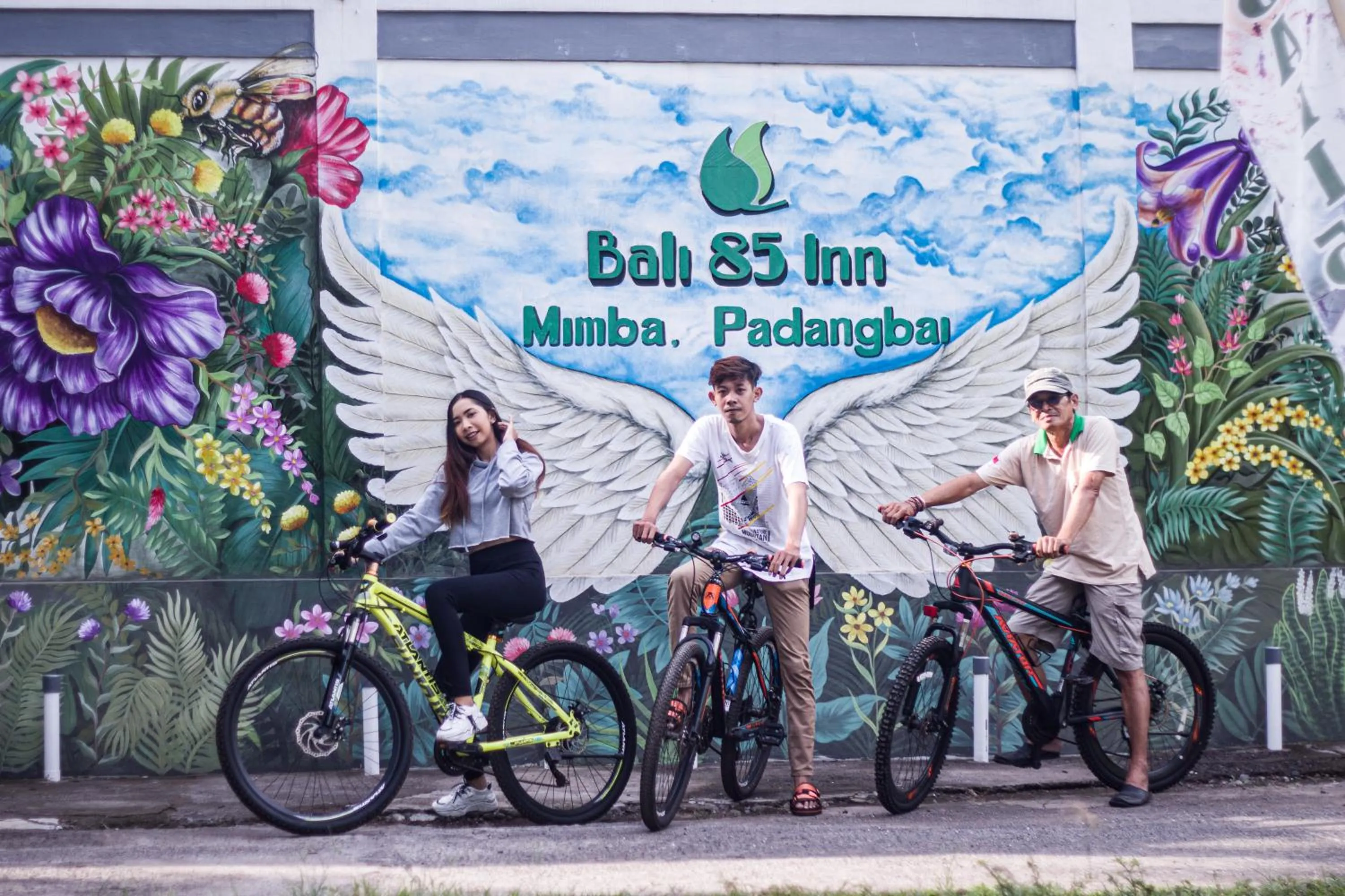 People in Bali 85 Beach Inn