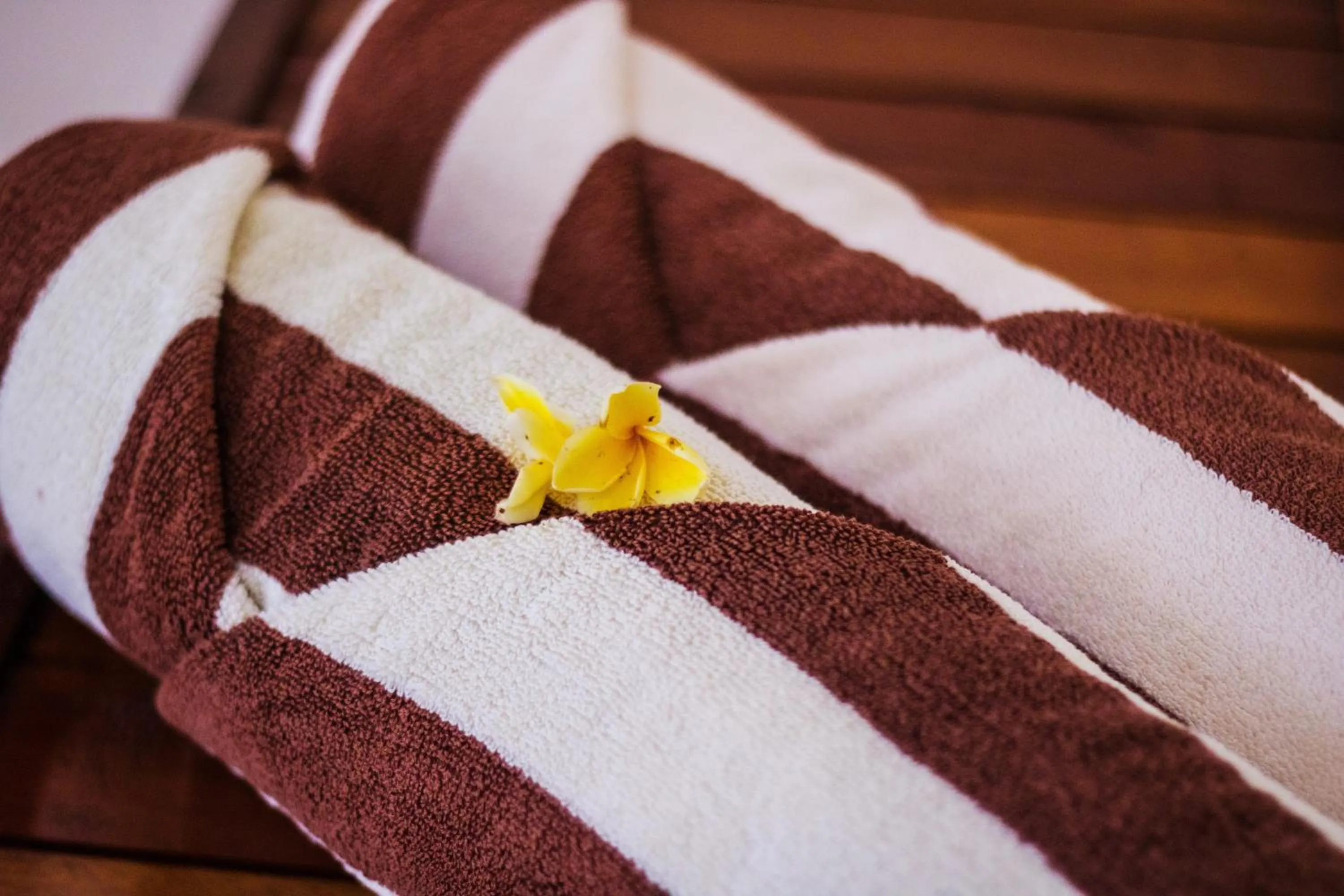 towels, Bed in Bali 85 Beach Inn