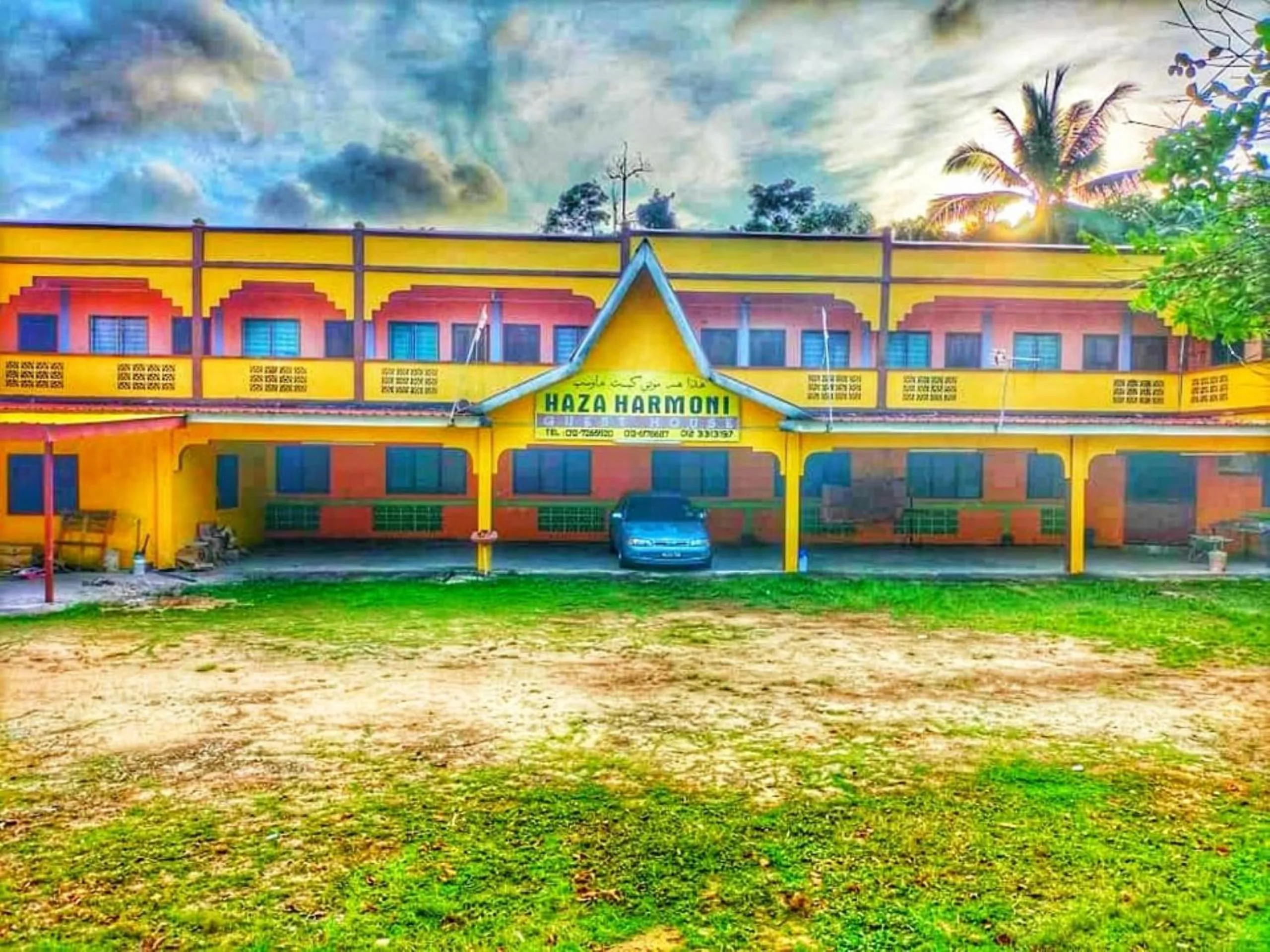 Property building in OYO 90454 Haza Harmoni Guesthouse