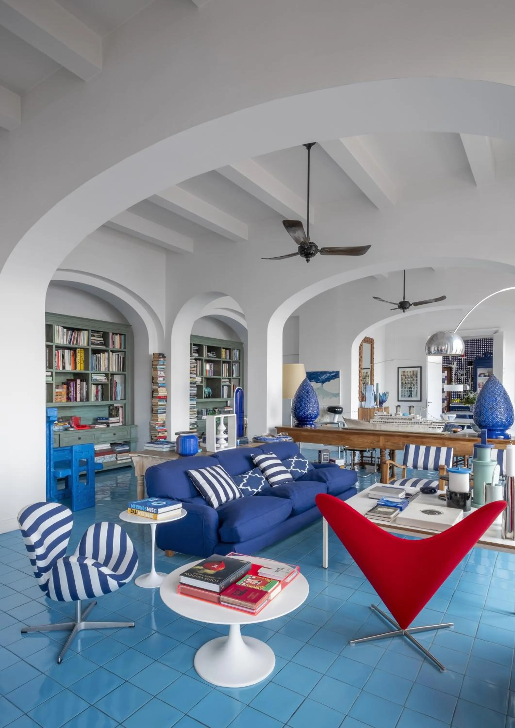 Lobby or reception in Maison La Minervetta