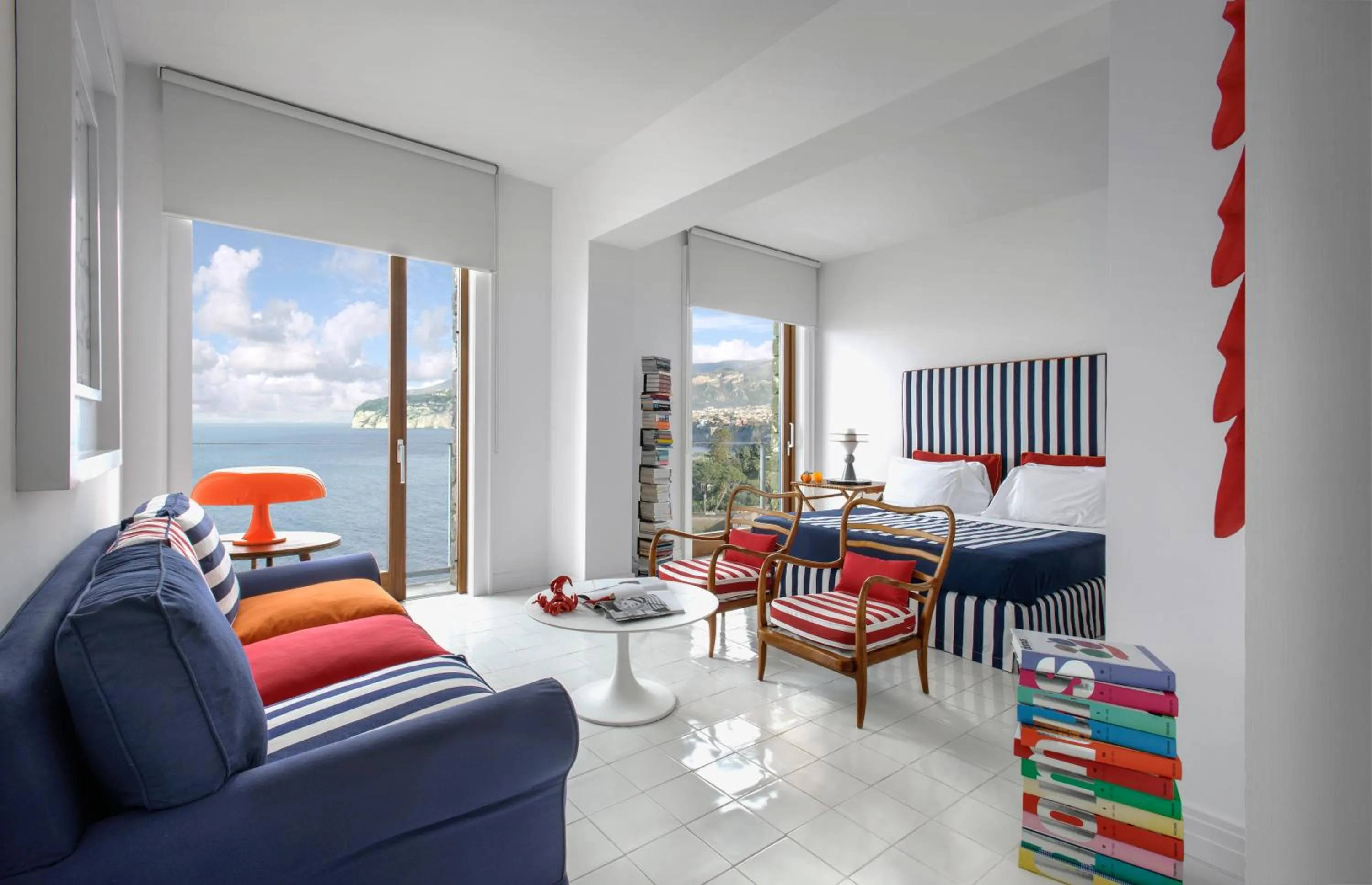 Seating area in Maison La Minervetta