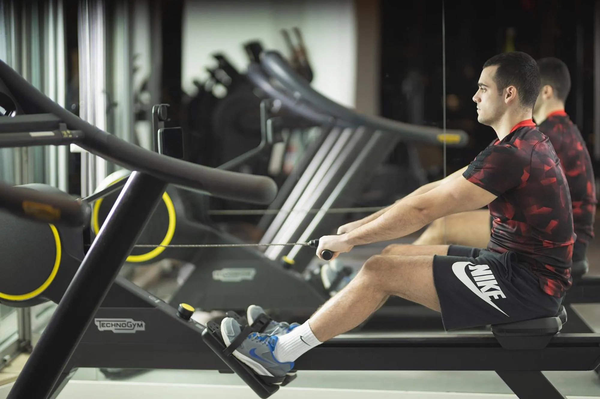 Fitness centre/facilities in Hotel TQ Plaza