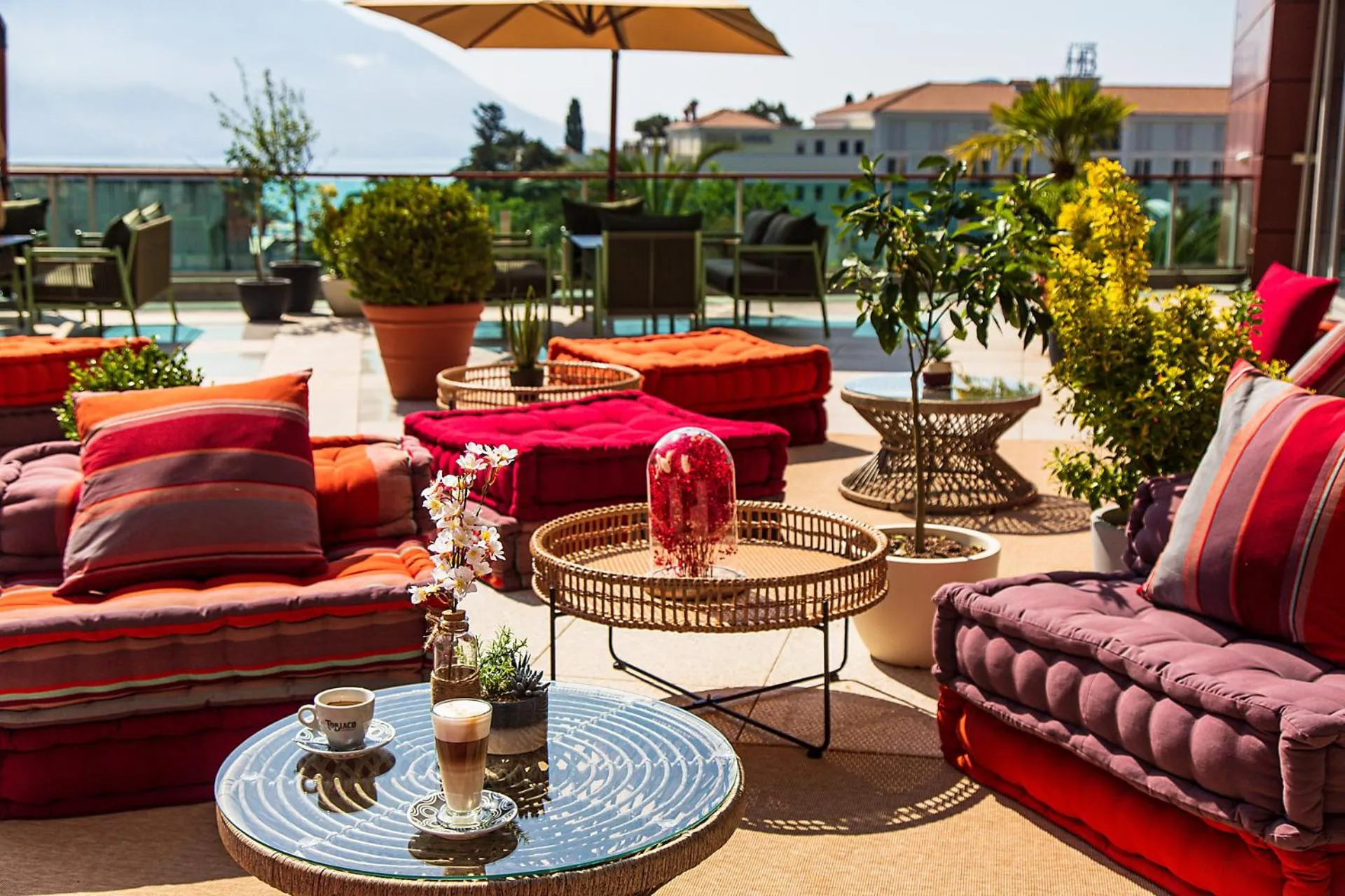 Balcony/Terrace in Hotel TQ Plaza