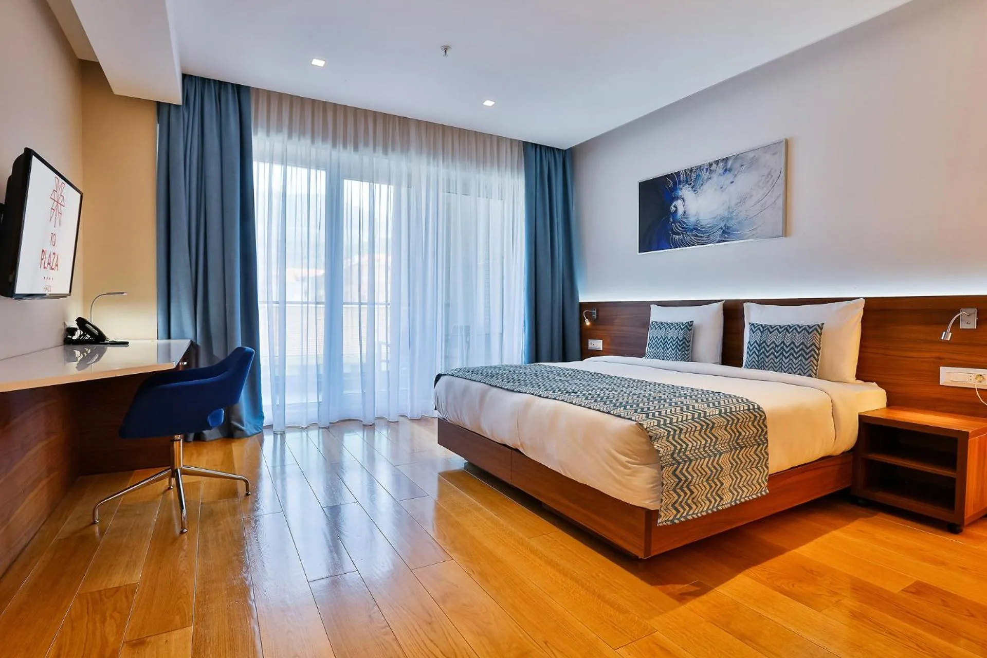 Bed in Hotel TQ Plaza