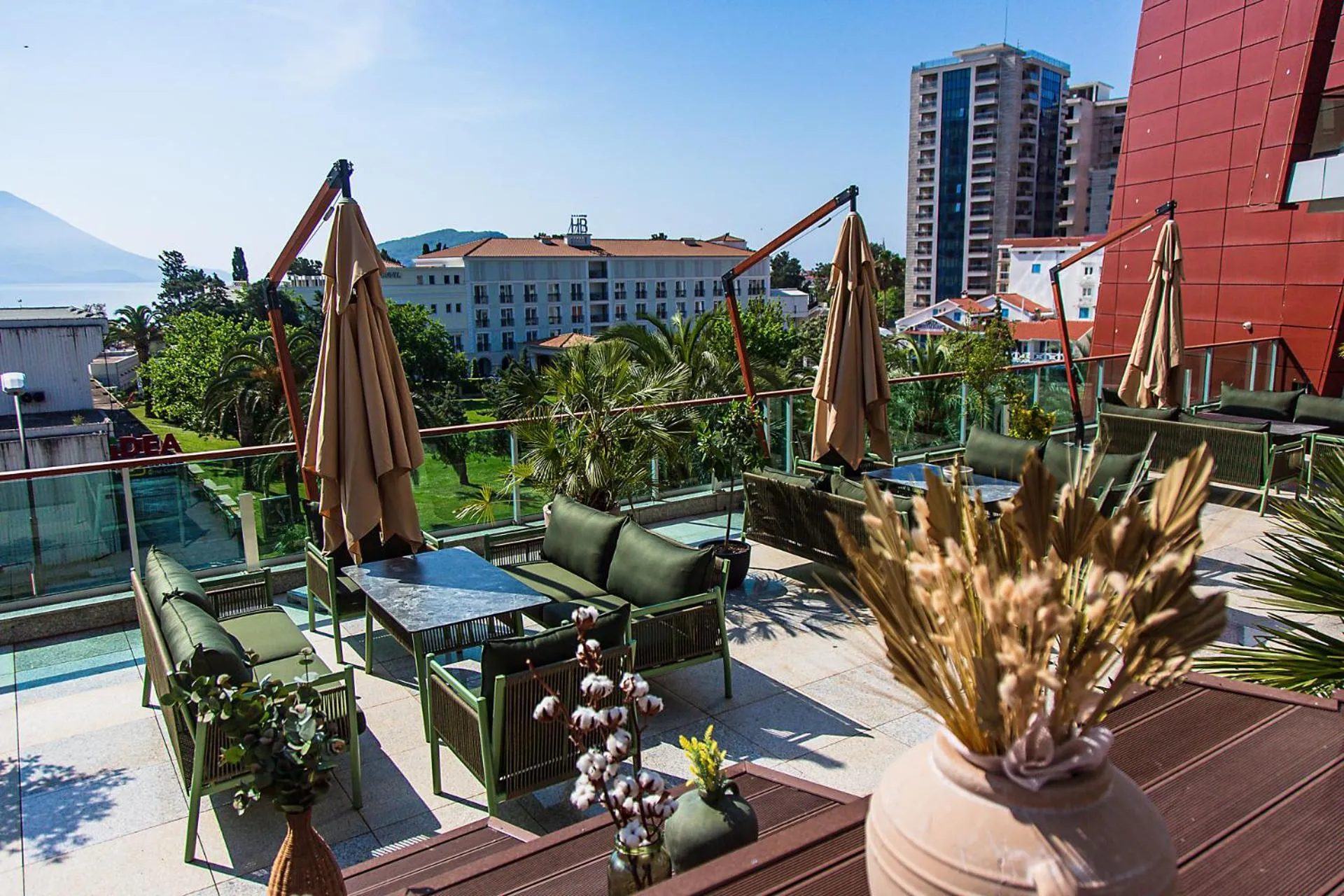 Balcony/Terrace in Hotel TQ Plaza
