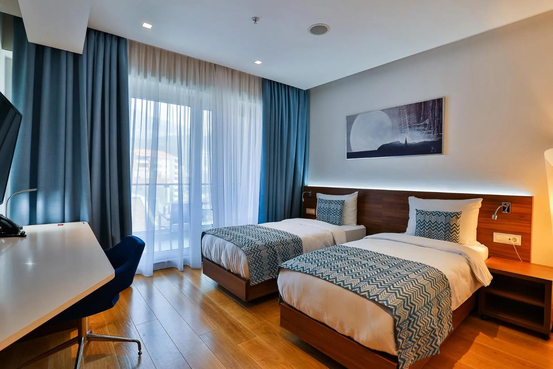 Bed in Hotel TQ Plaza