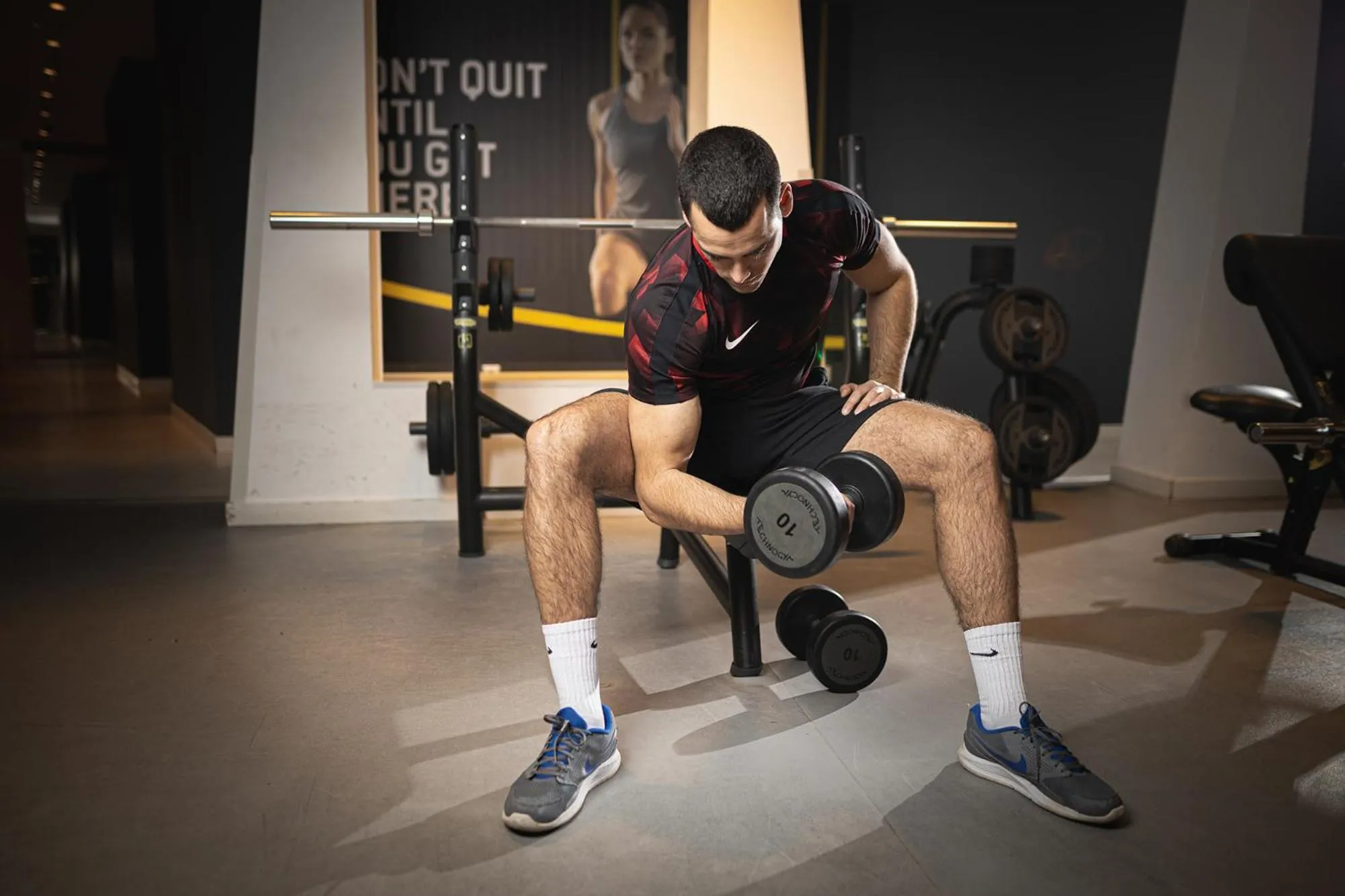 Fitness centre/facilities in Hotel TQ Plaza