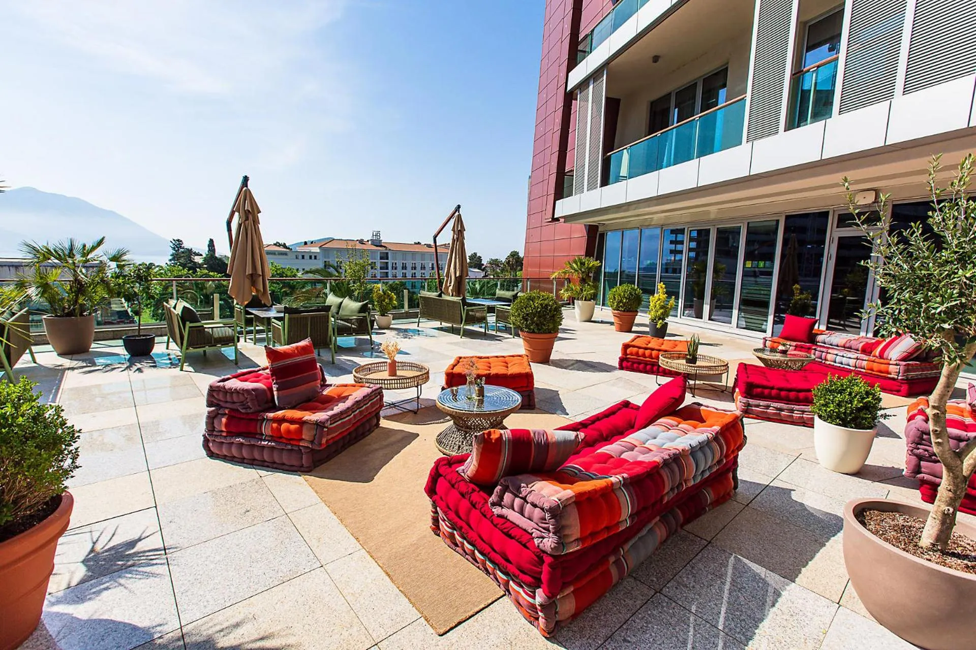 Balcony/Terrace in Hotel TQ Plaza