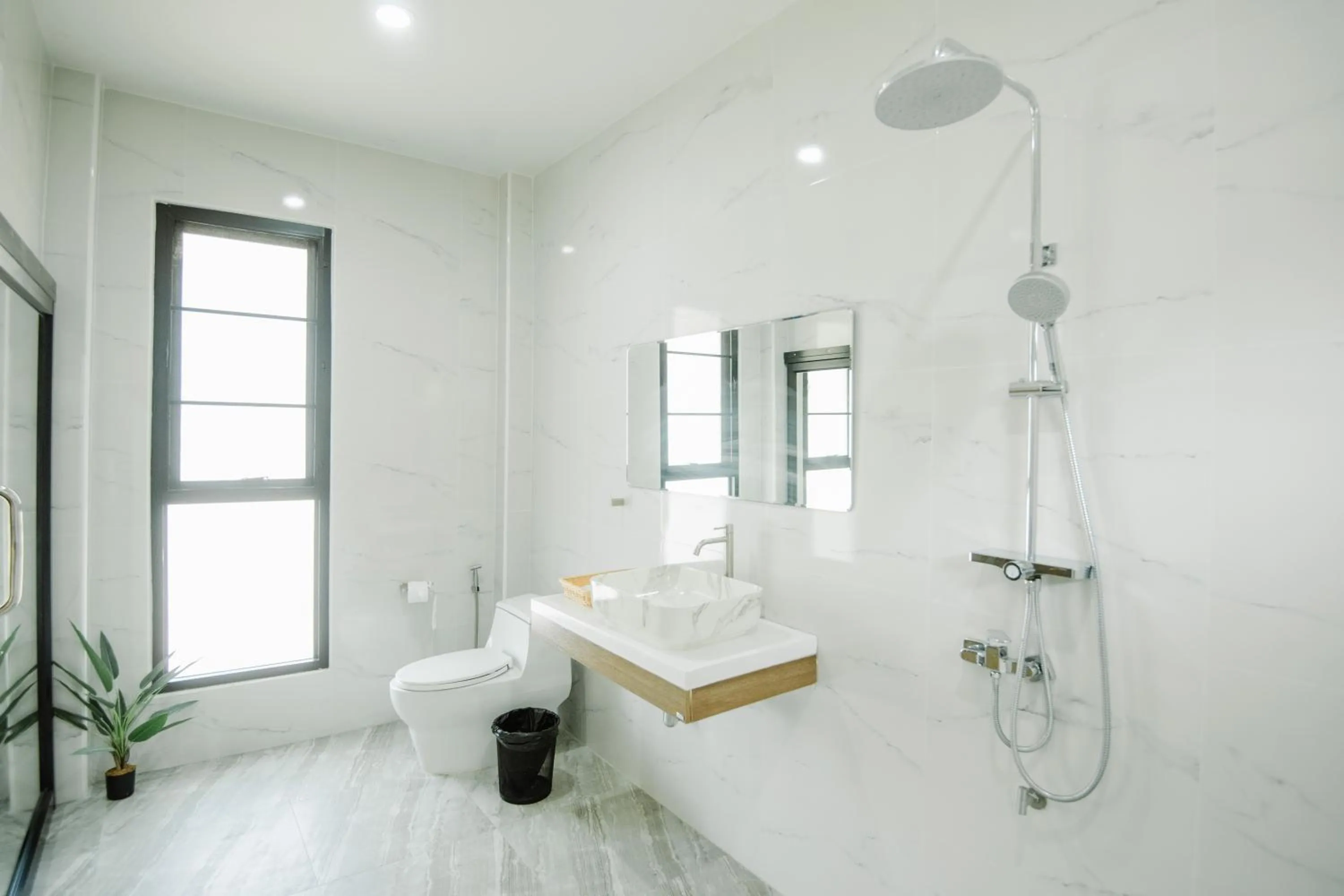 Shower in Phorpun Resort Lampang