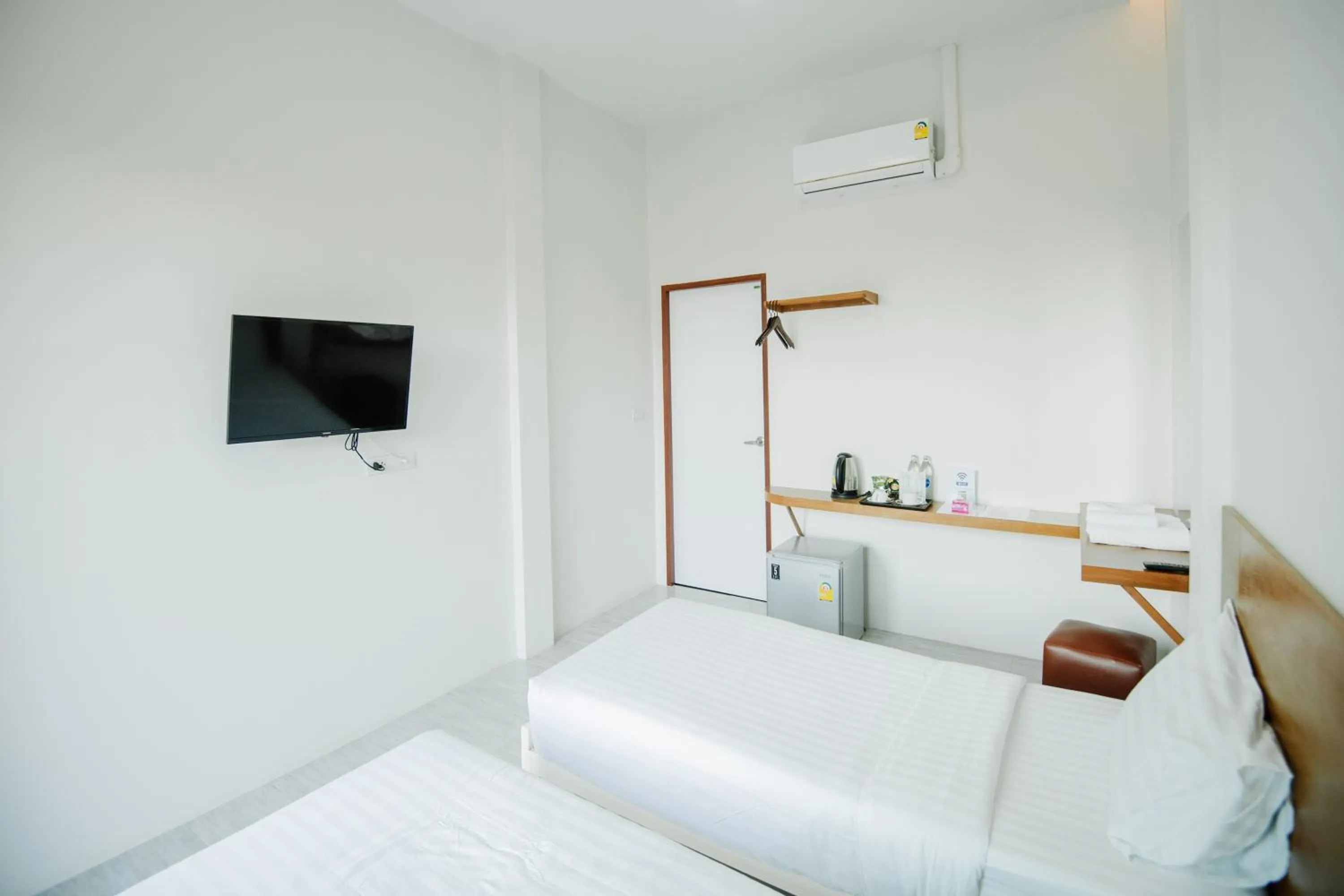 Bed in Phorpun Resort Lampang