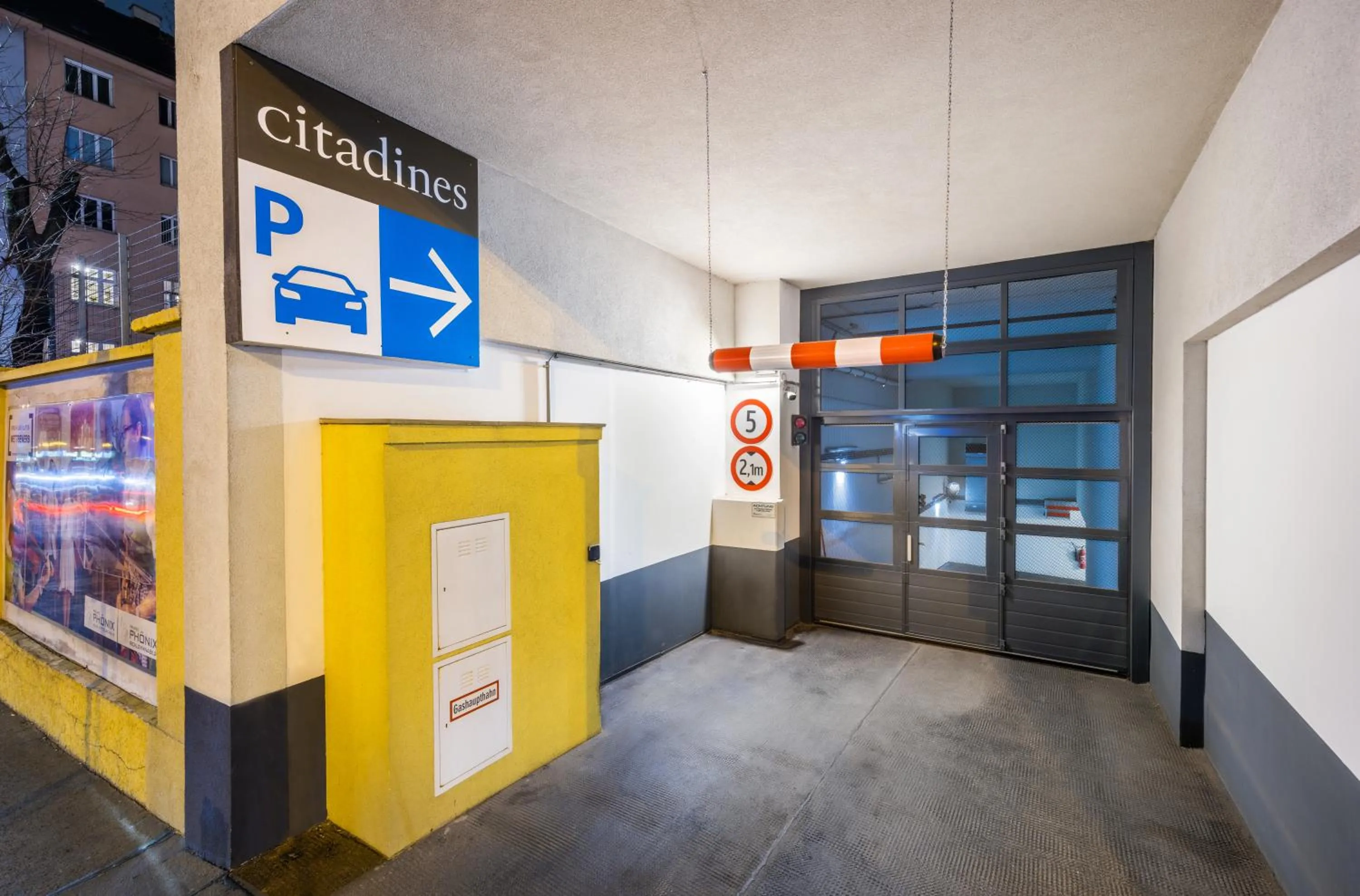 Parking in Citadines South Vienna