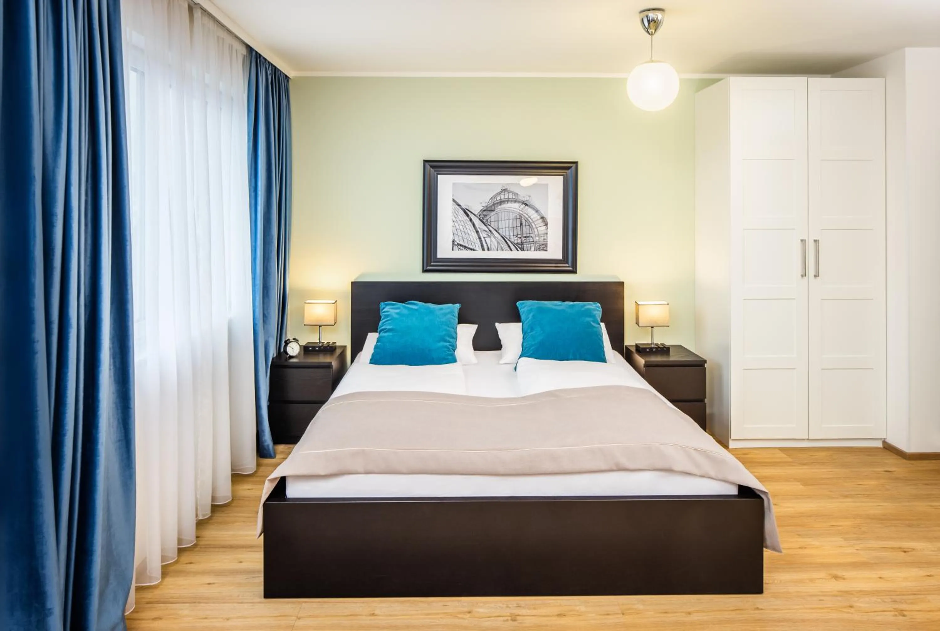 Bed in Citadines South Vienna