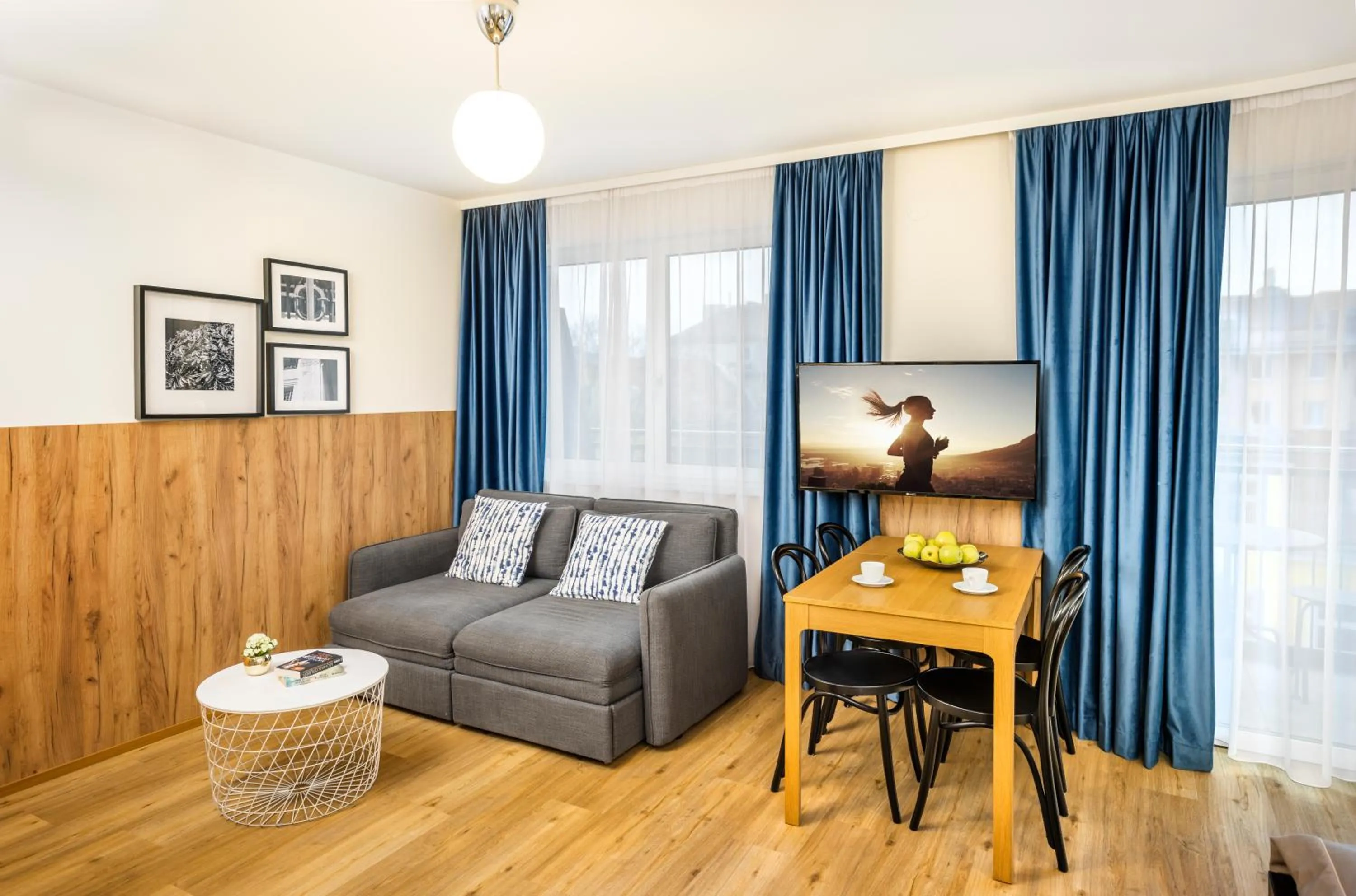 Living room in Citadines South Vienna