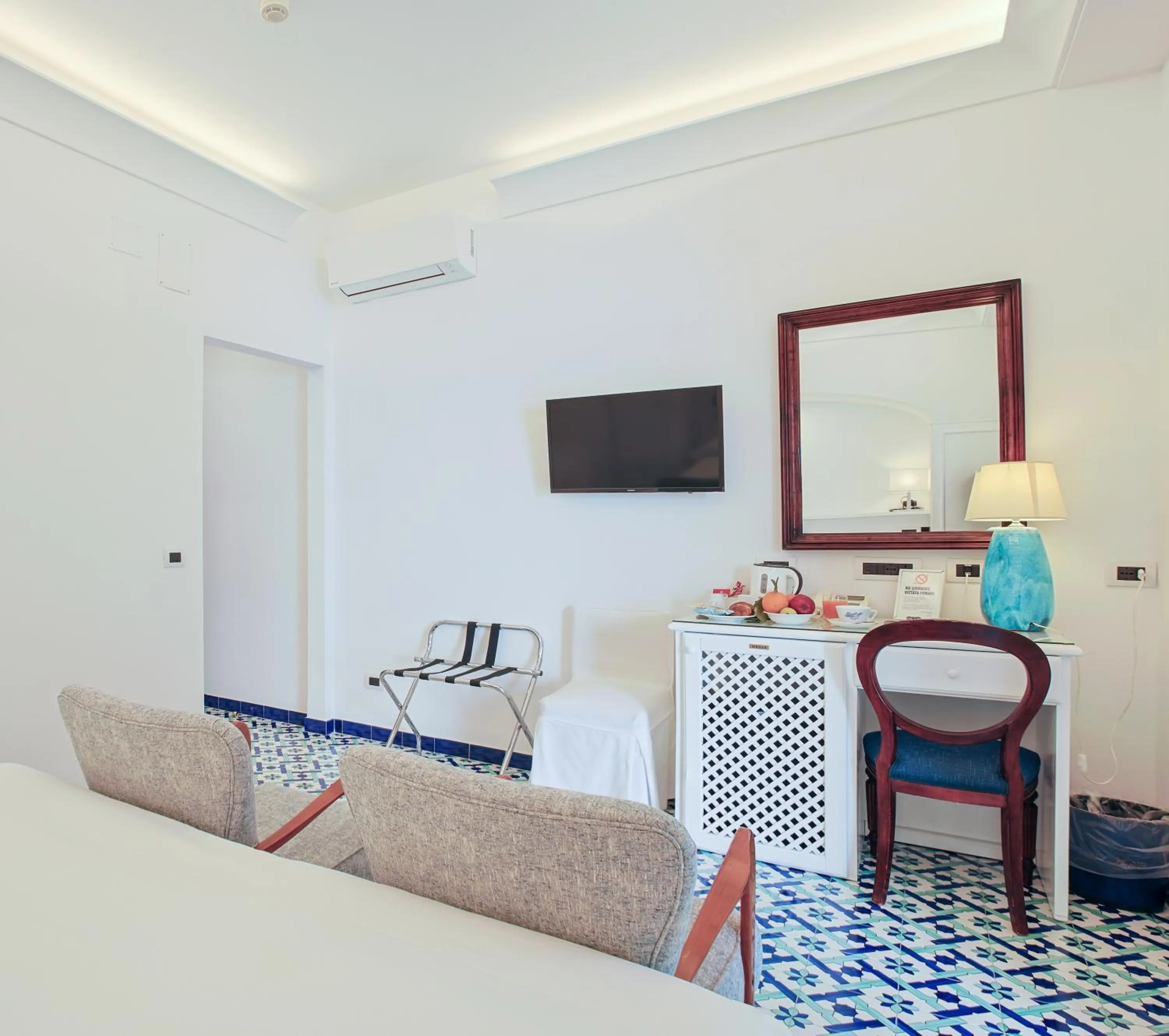 Seating area in Hotel Aurora