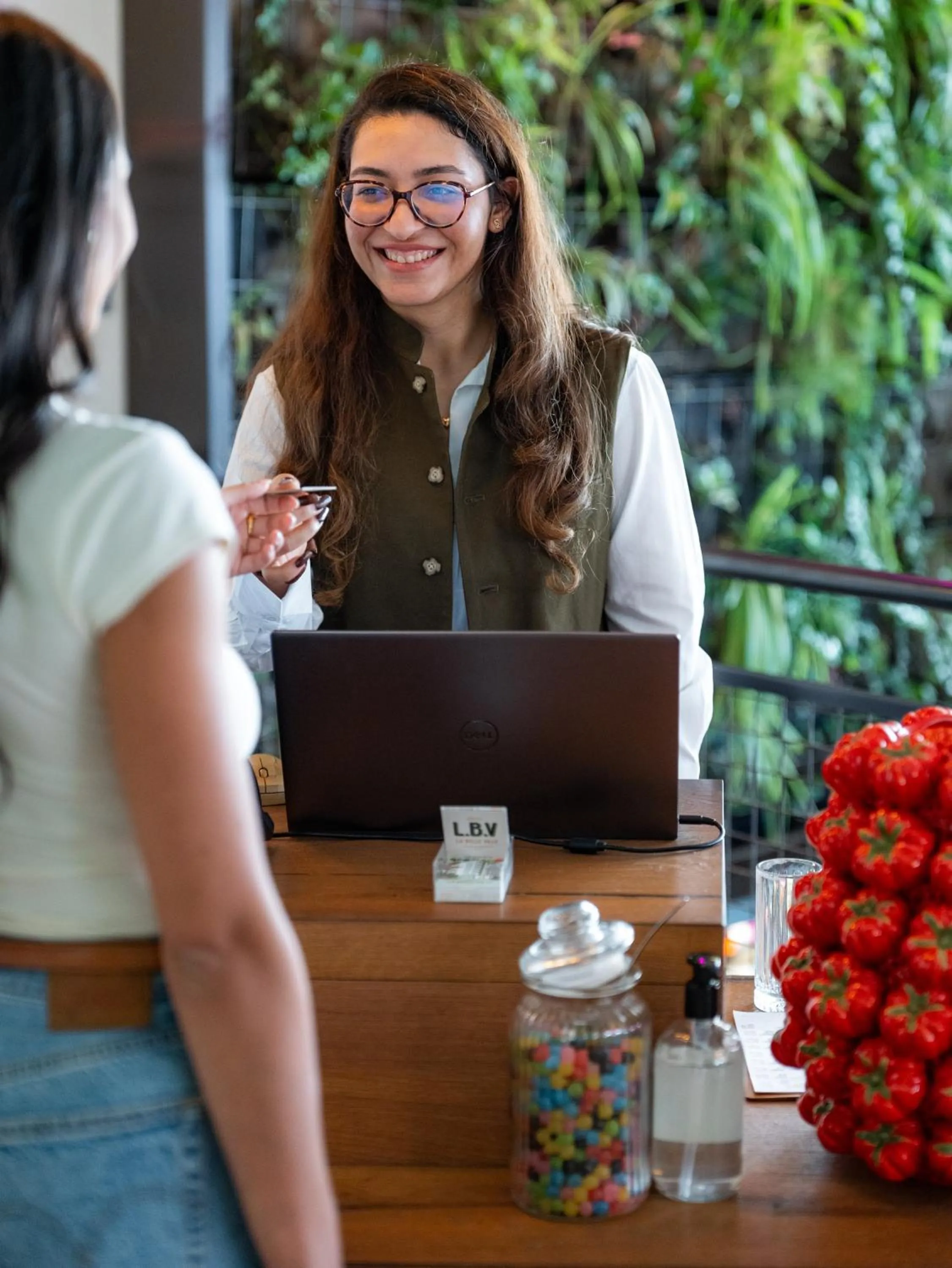 Lobby or reception in La Belle Ville