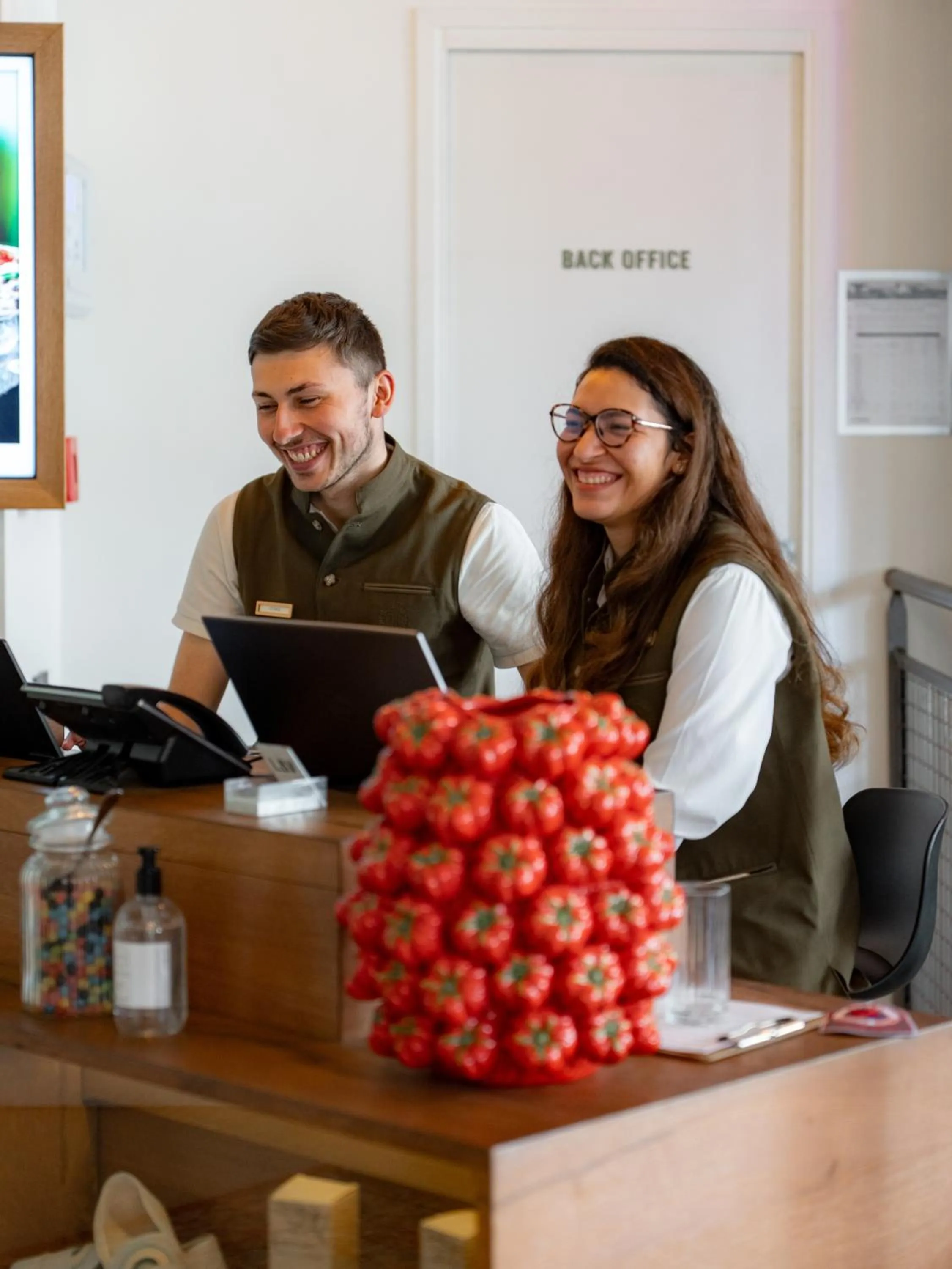 Lobby or reception in La Belle Ville