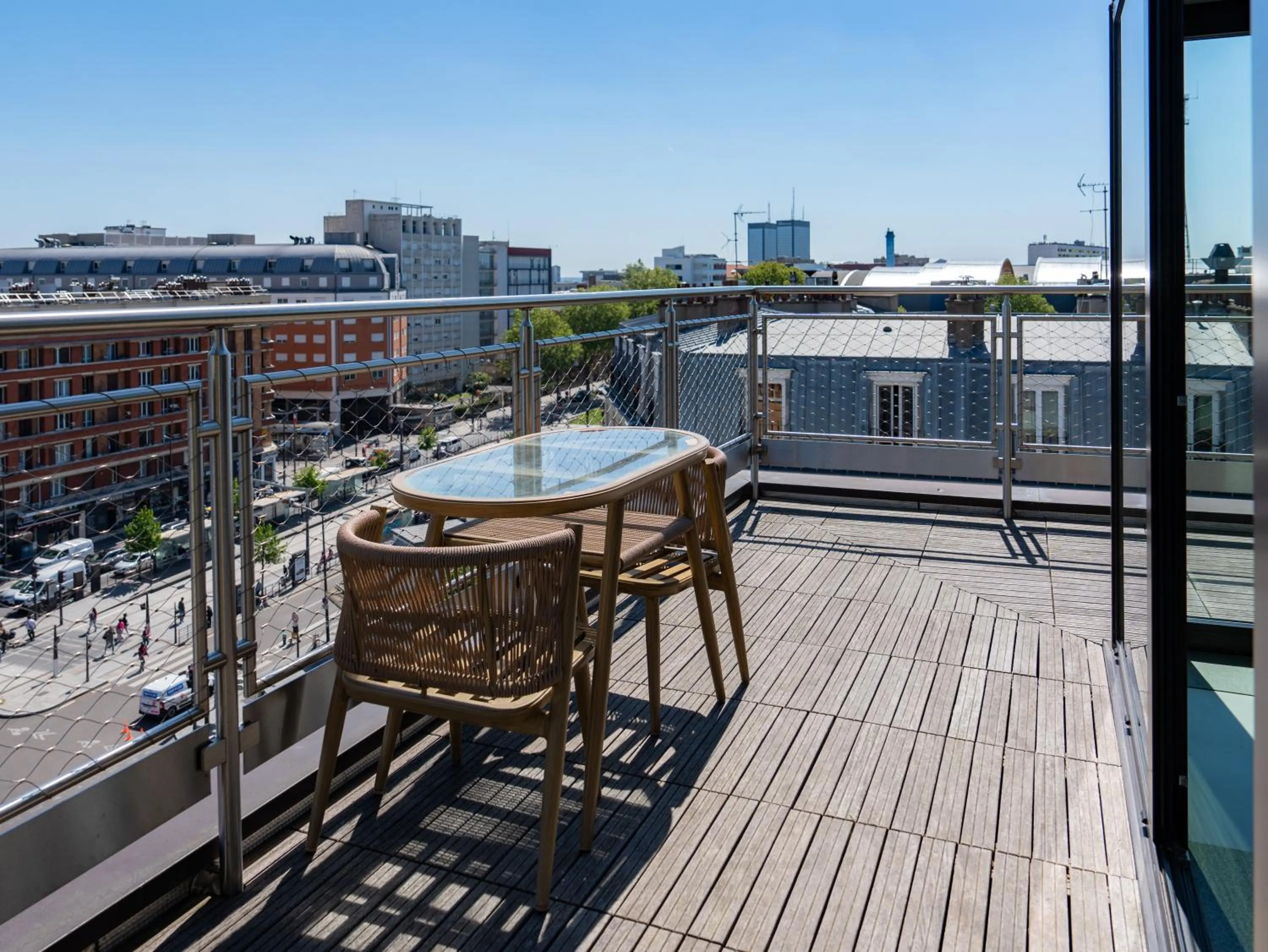 Patio in La Belle Ville