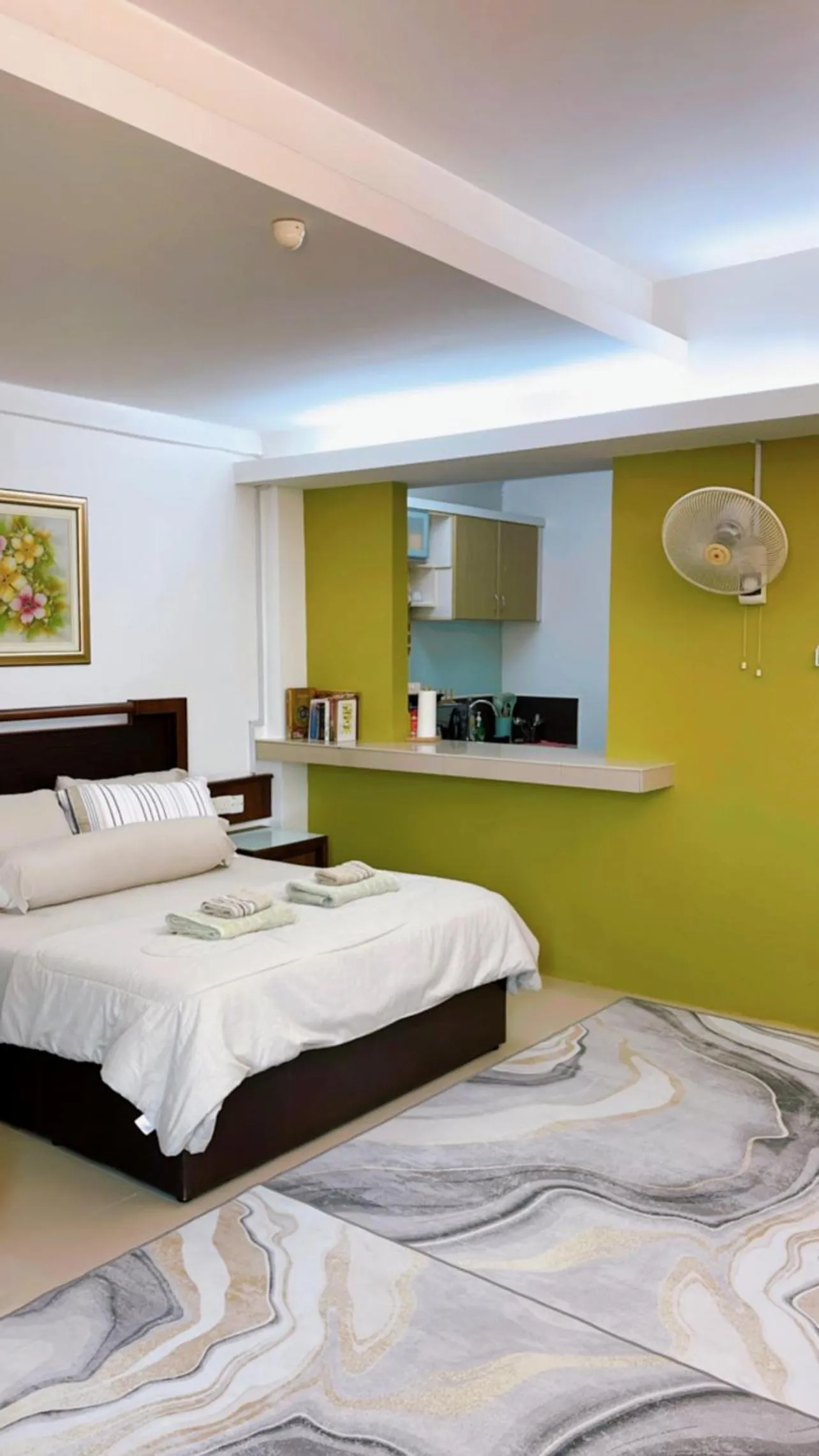 Bed in Wan Studiostay by Khalifa Suites