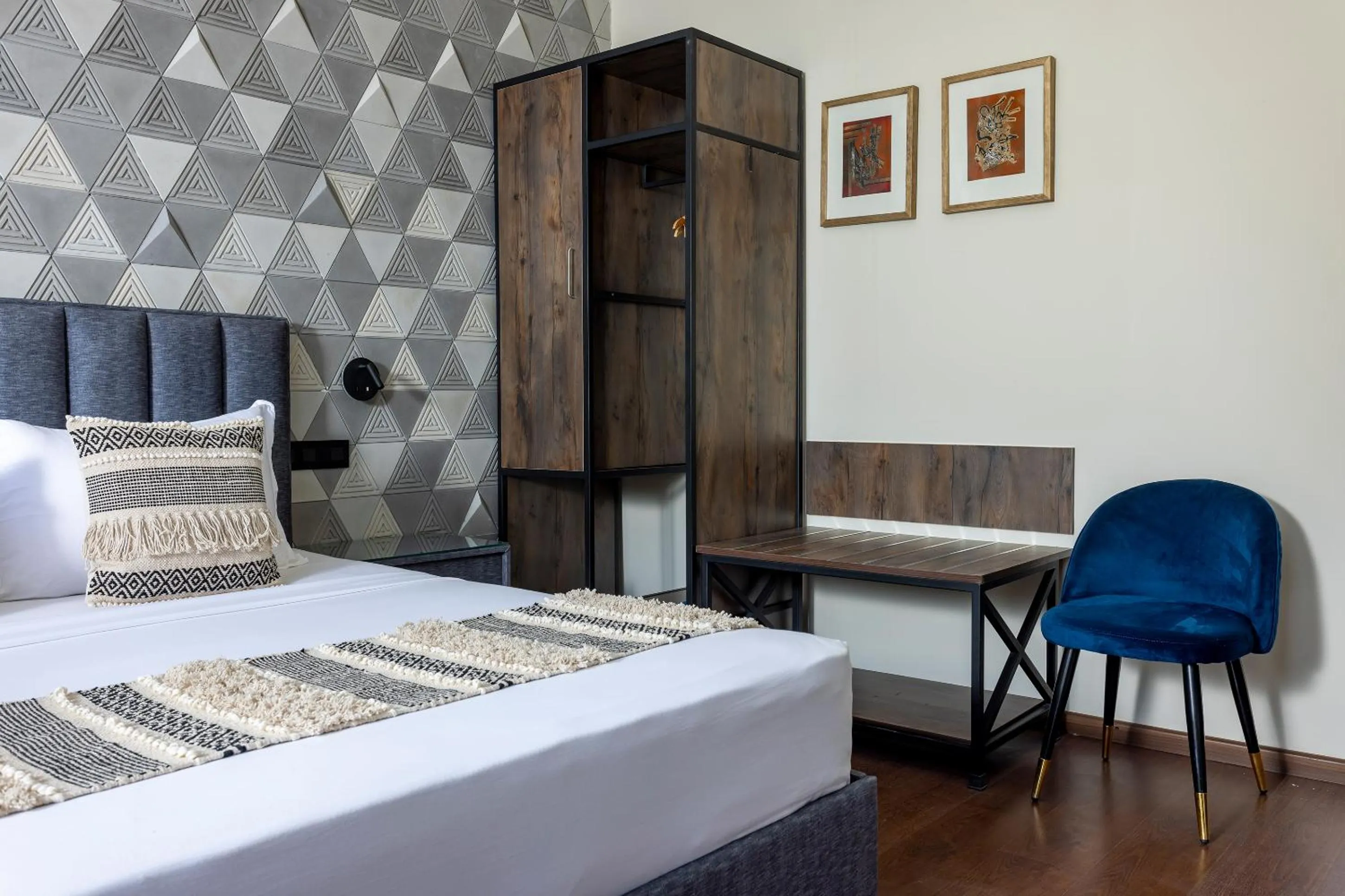 Bedroom, Bed in juSTa Rasa Retreat & Spa Rishikesh