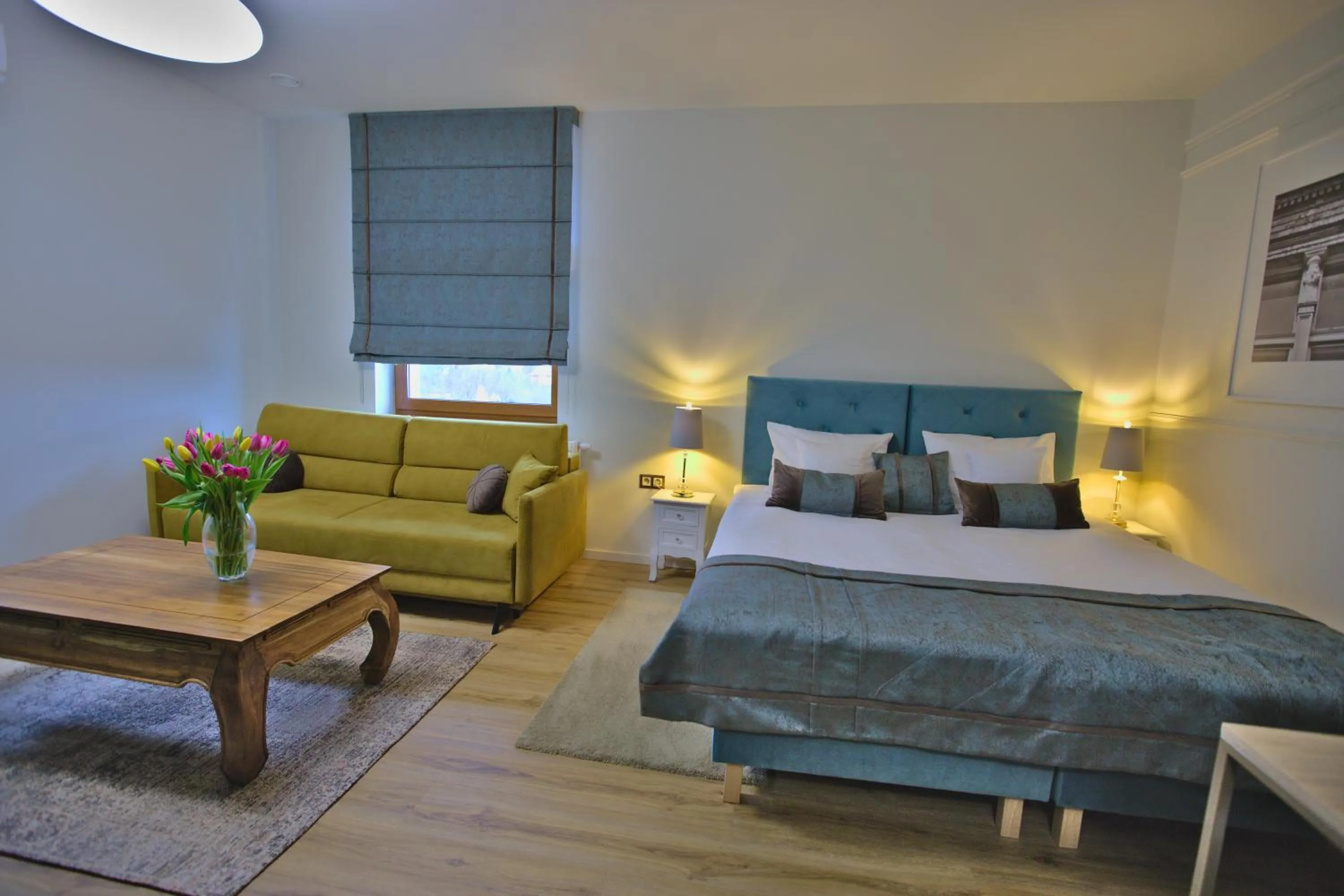 Bed in Hotel na Skarpie