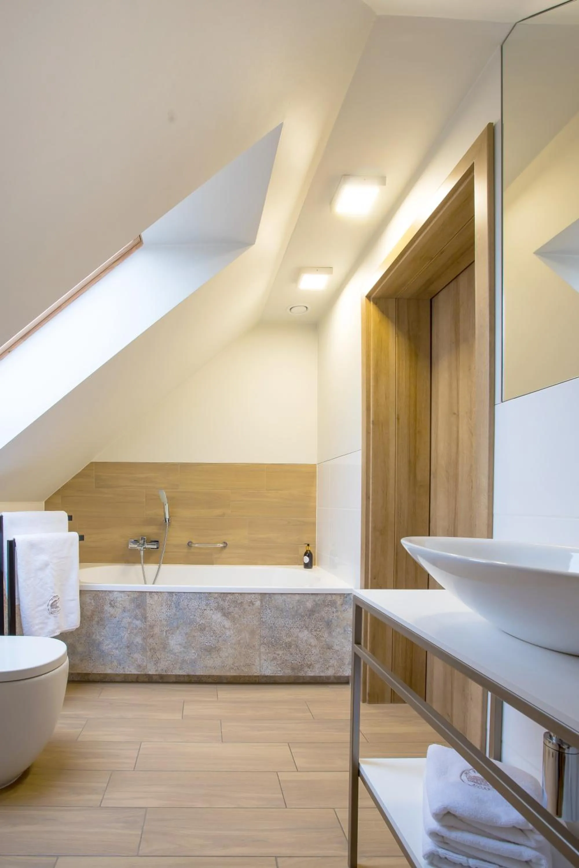 Bathroom in Hotel na Skarpie