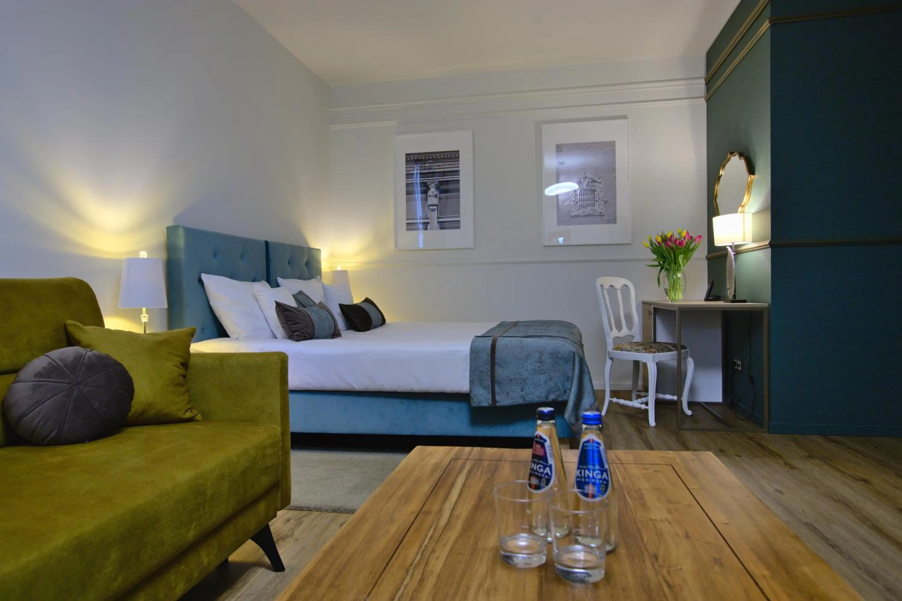 Bed in Hotel na Skarpie