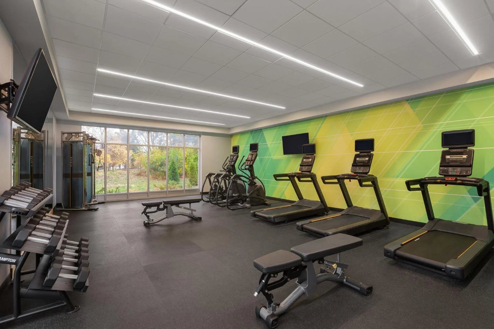Fitness centre/facilities in Holiday Inn & Suites Detroit - Troy by IHG