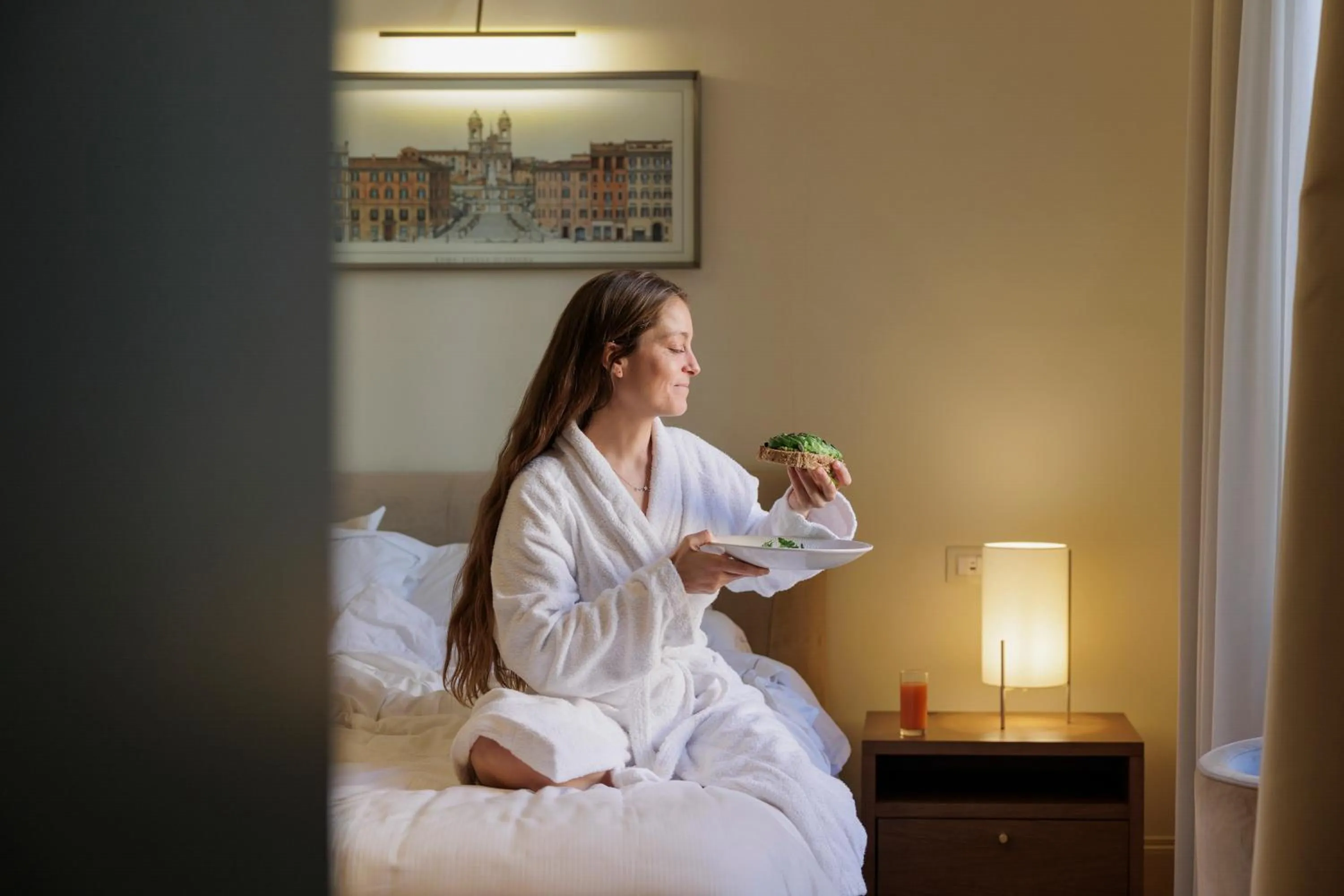 Breakfast, Bed in Sentho Roma