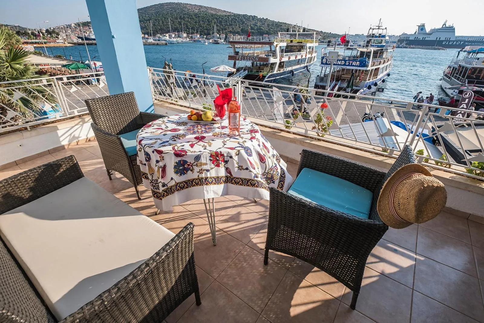 Balcony/Terrace in Villa Vongole