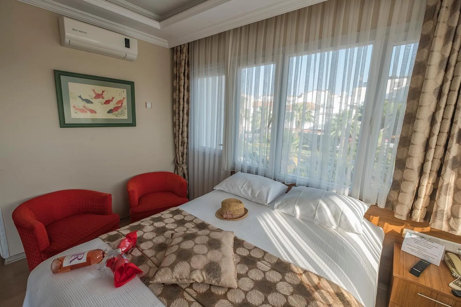 Bed in Villa Vongole