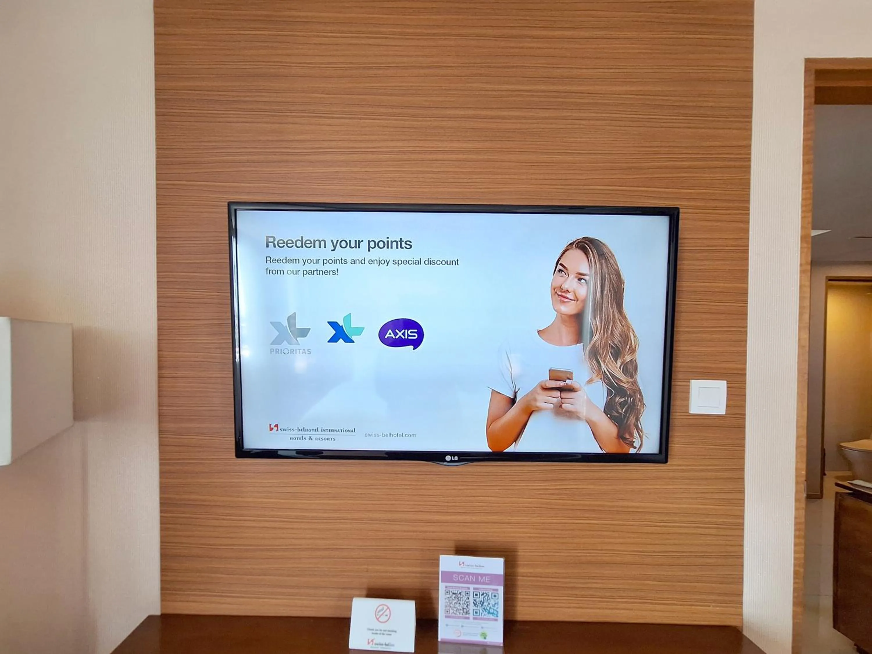 TV and multimedia in Swiss-Belinn Manyar