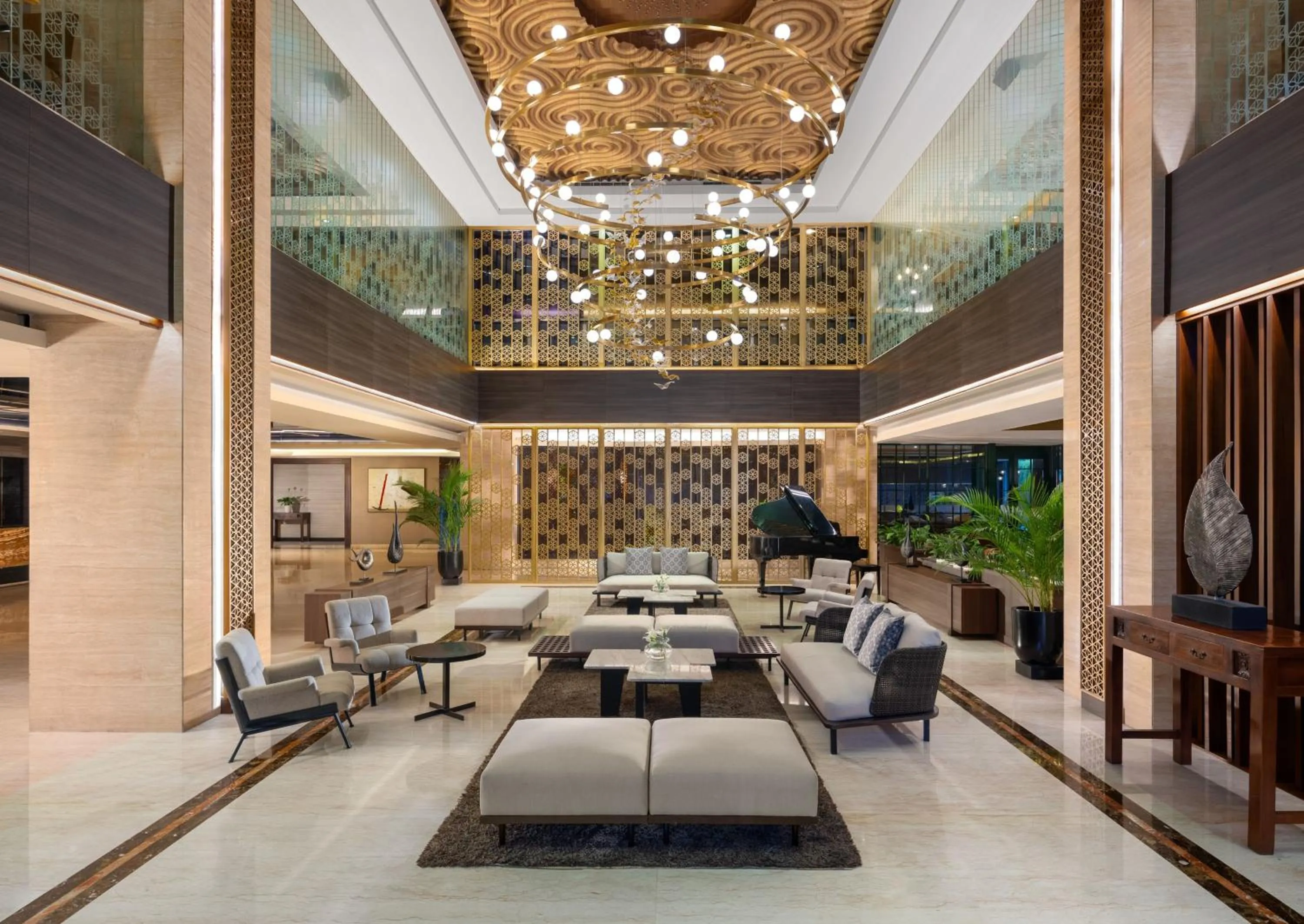 Lobby or reception in Hotel Santika Premiere Gubeng Surabaya