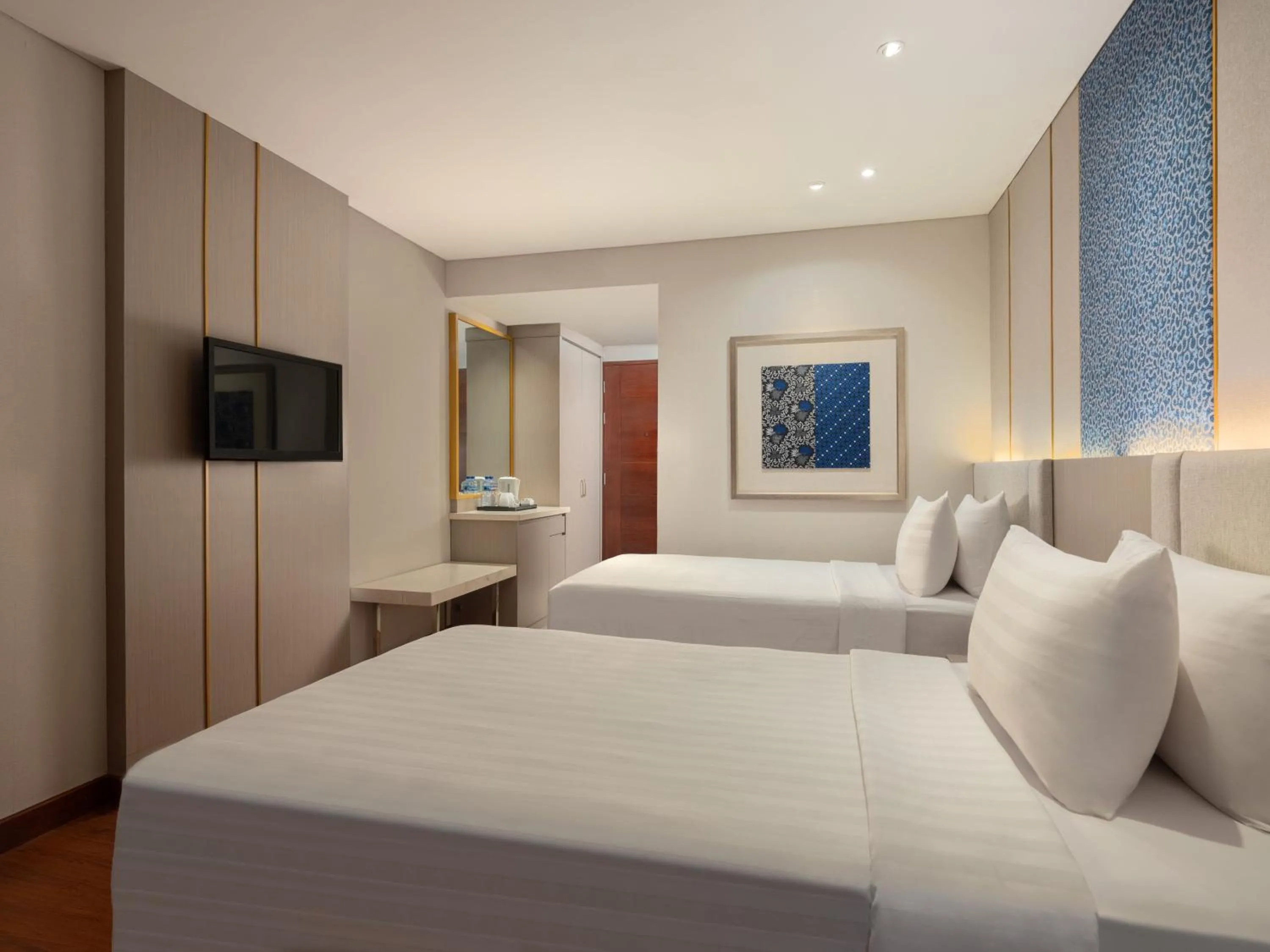 Bedroom, Bed in Hotel Santika Premiere Gubeng Surabaya