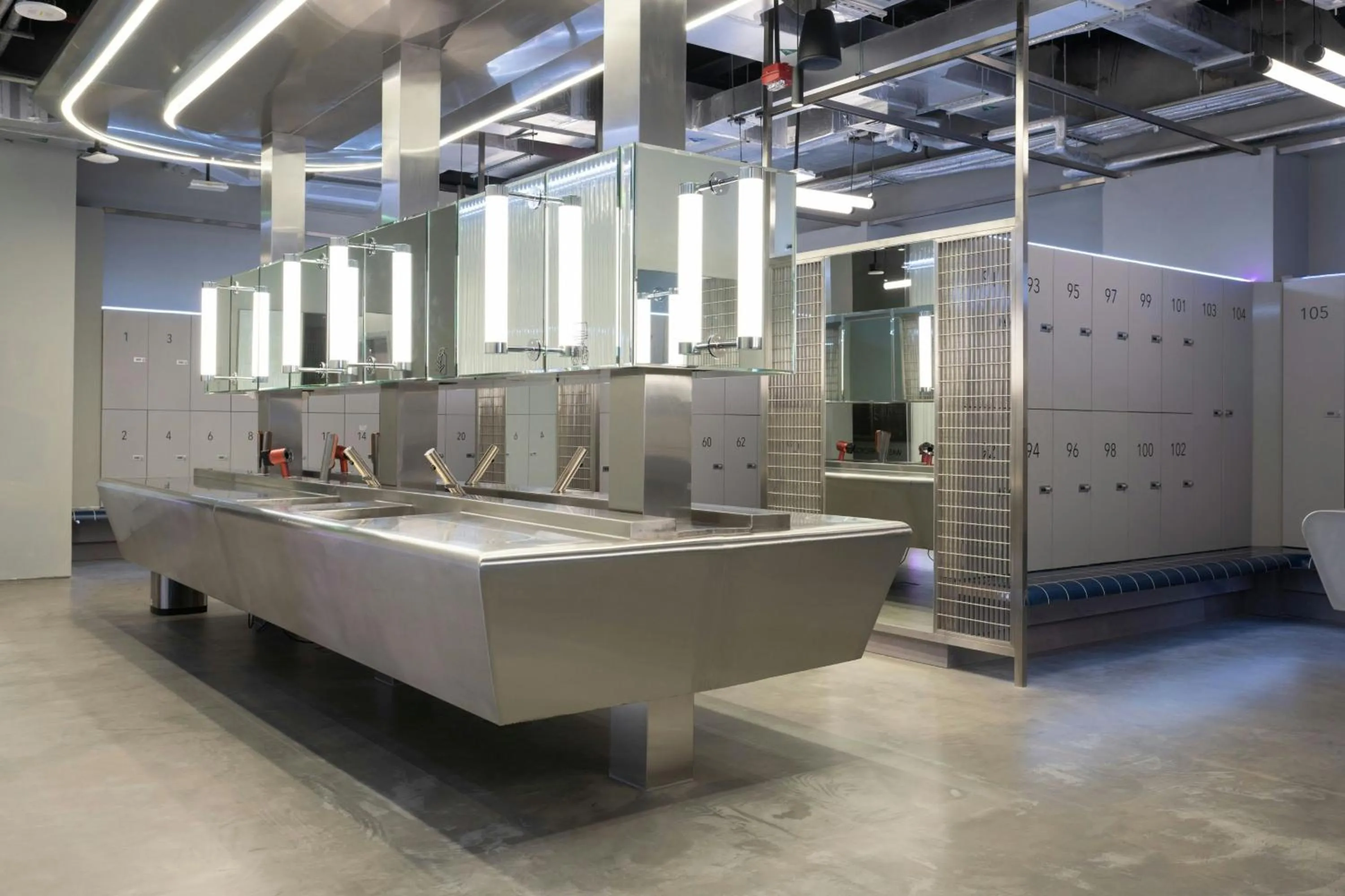 Area and facilities in W Dubai - Mina Seyahi