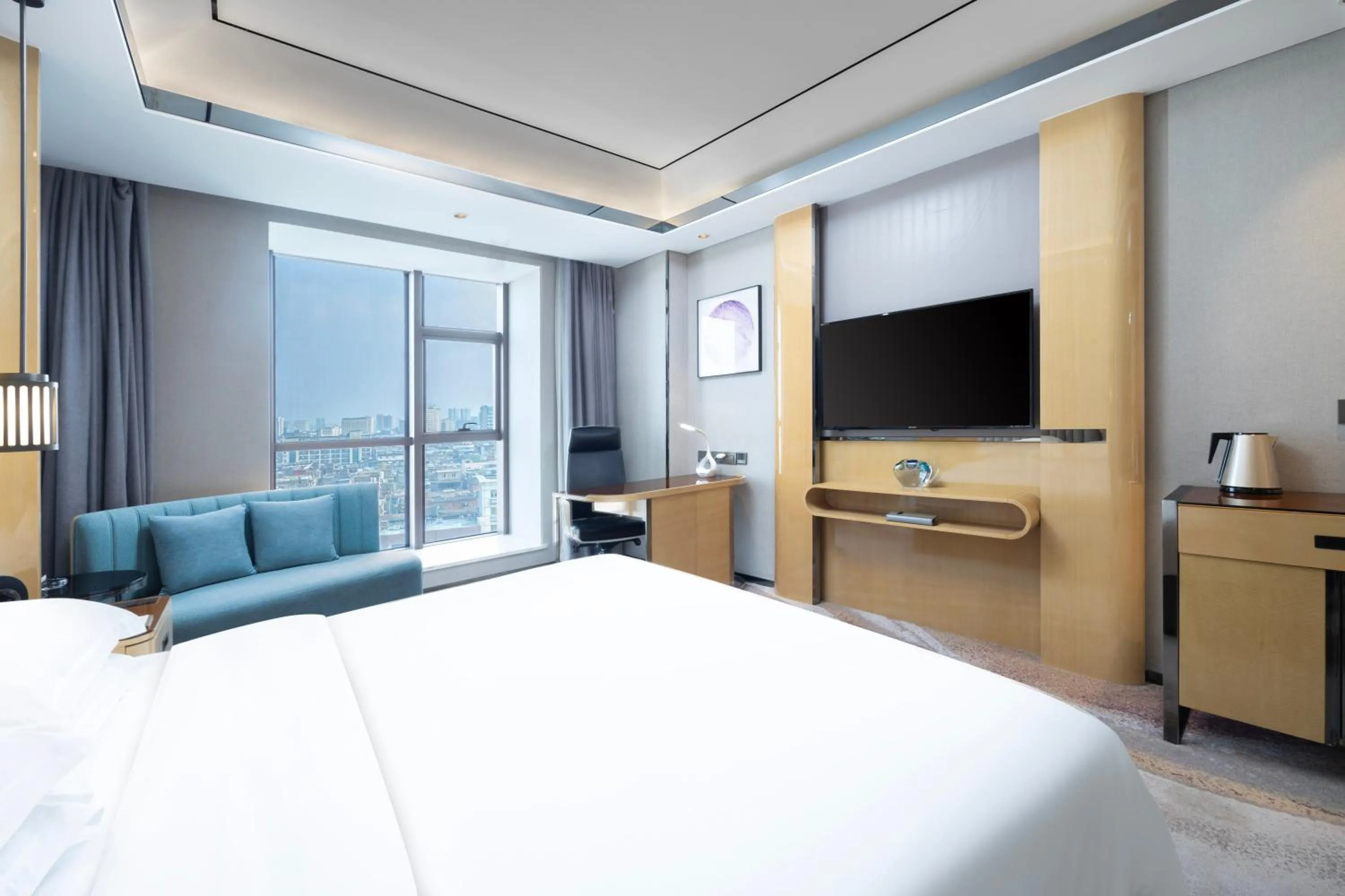 Bedroom, Bed in Courtyard by Marriott Nanchang
