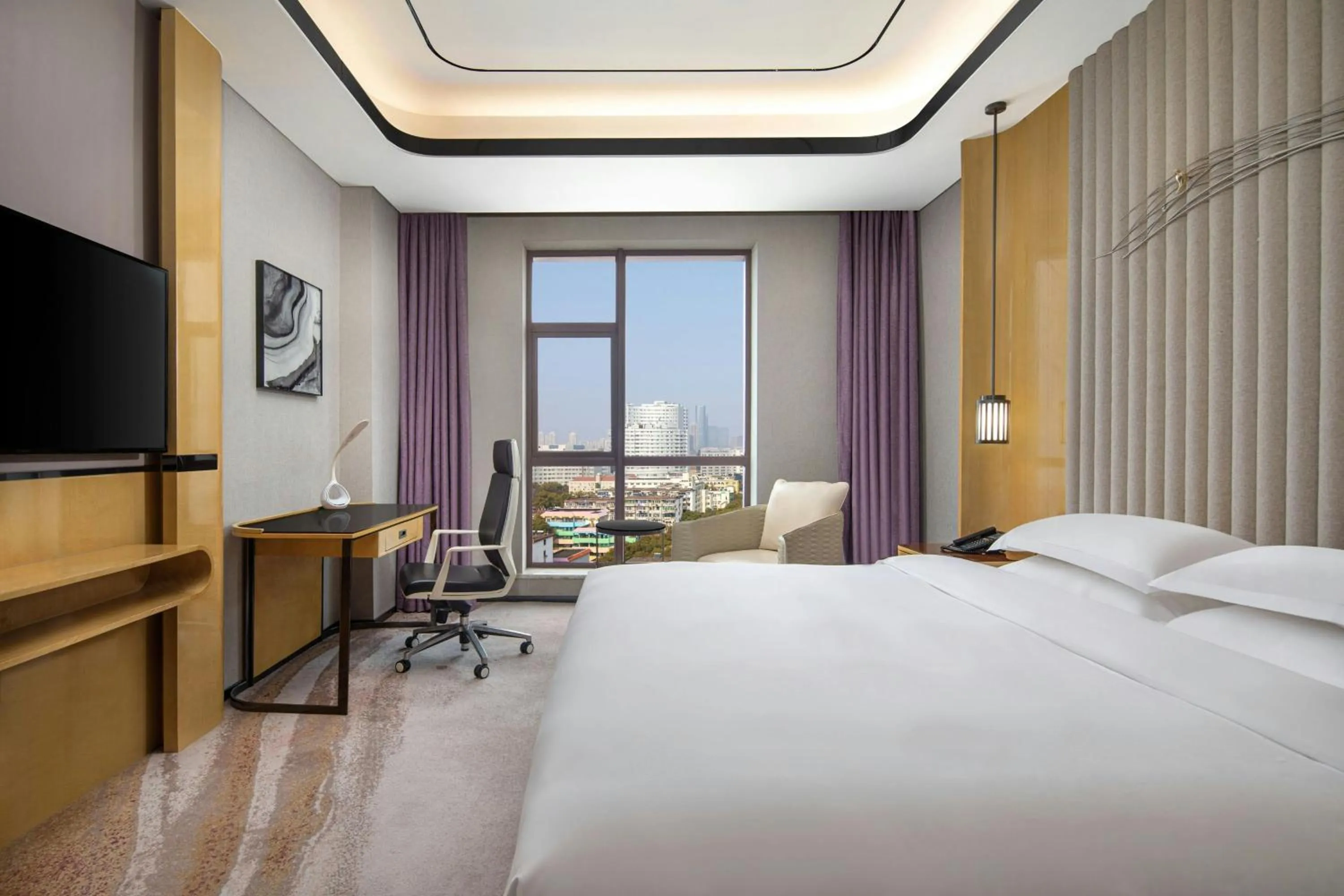 Photo of the whole room, Bed in Courtyard by Marriott Nanchang