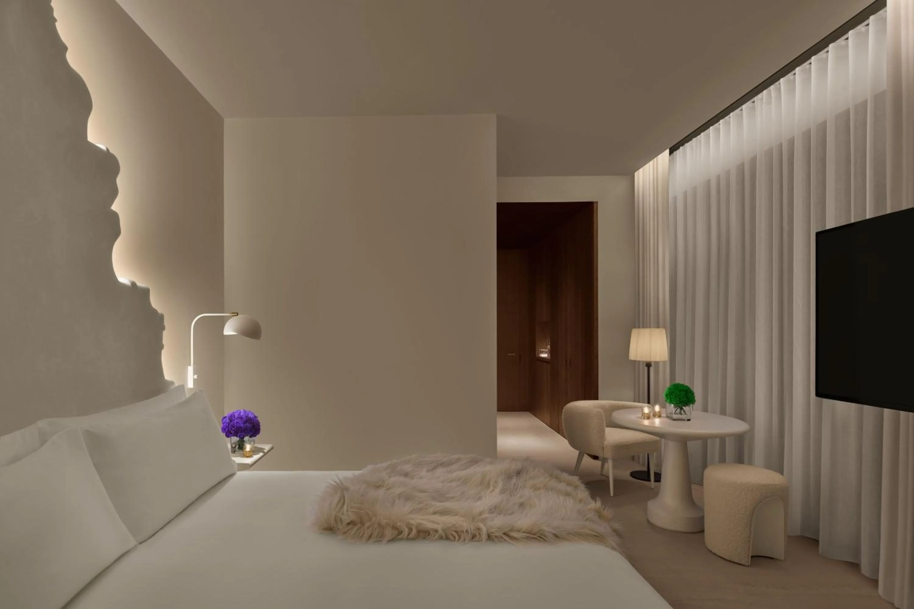 Photo of the whole room in The Madrid EDITION