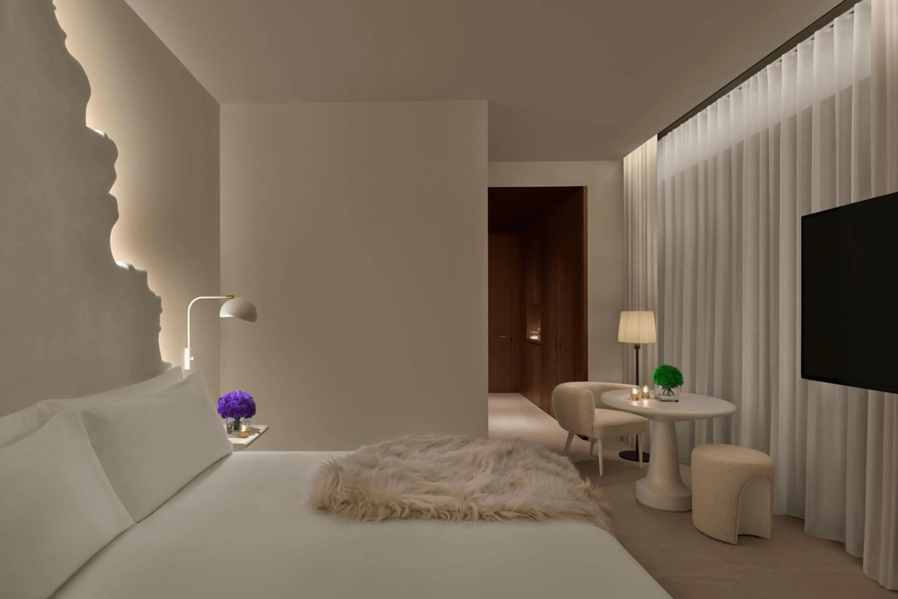 Photo of the whole room in The Madrid EDITION