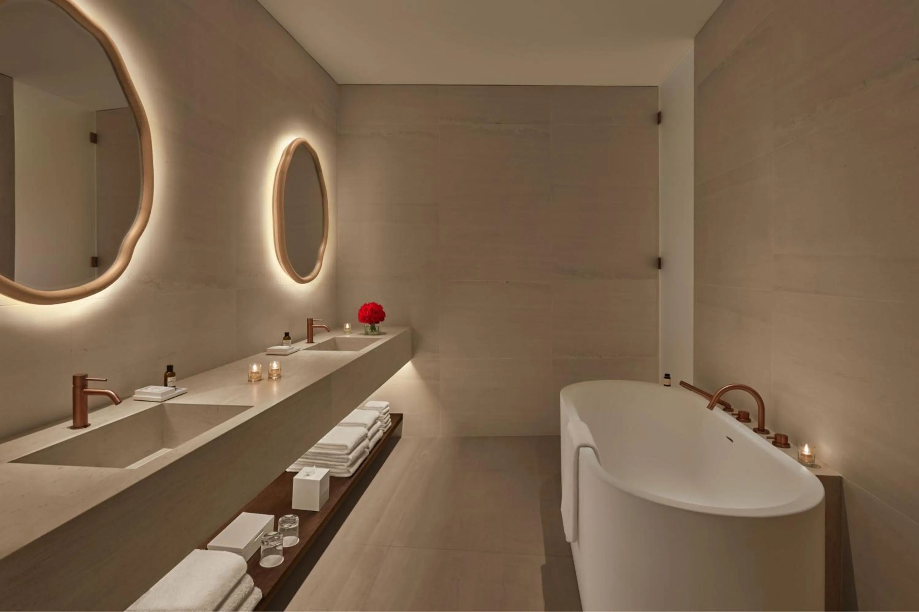 Bathroom in The Madrid EDITION