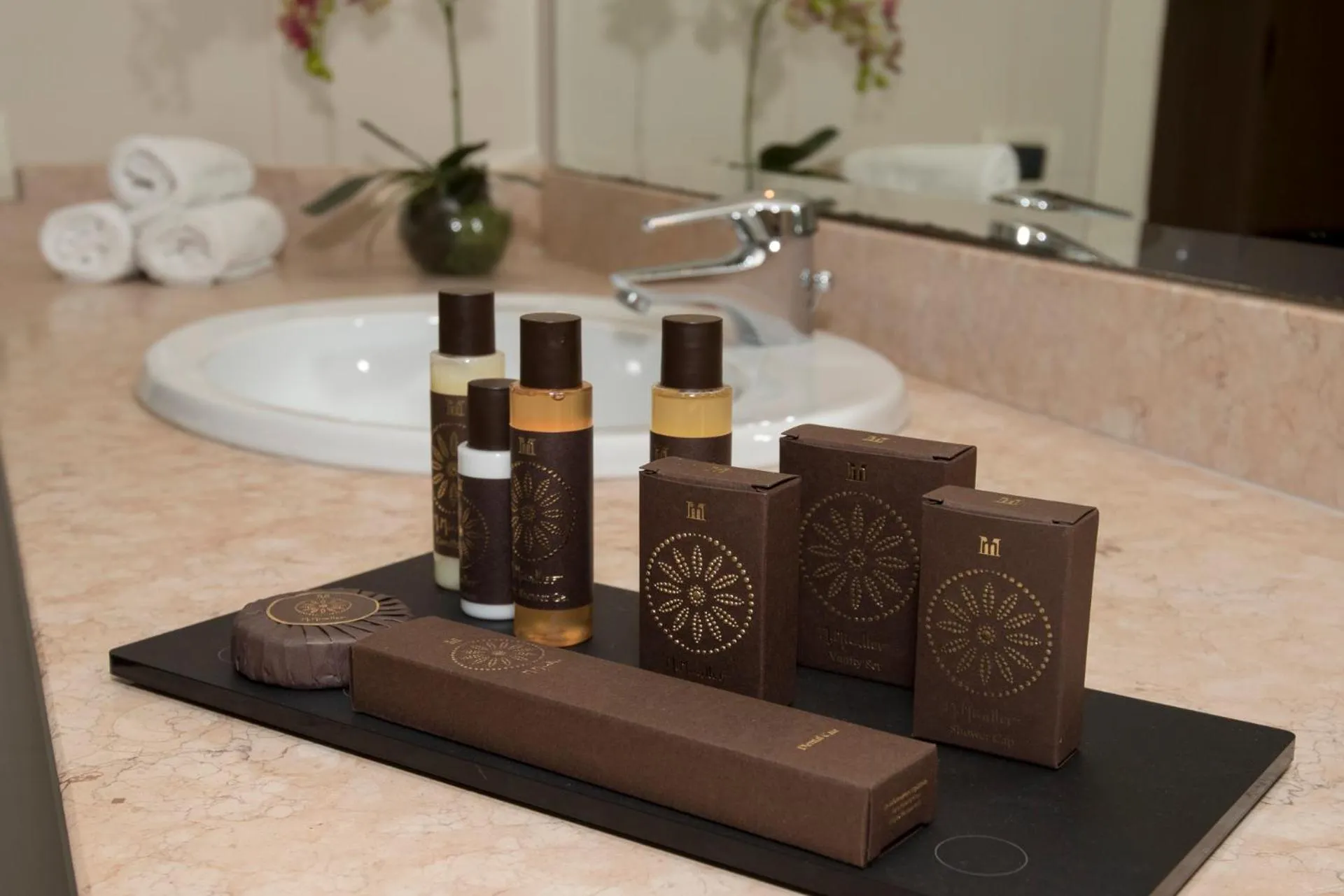 Decorative detail in Hotel Miro'